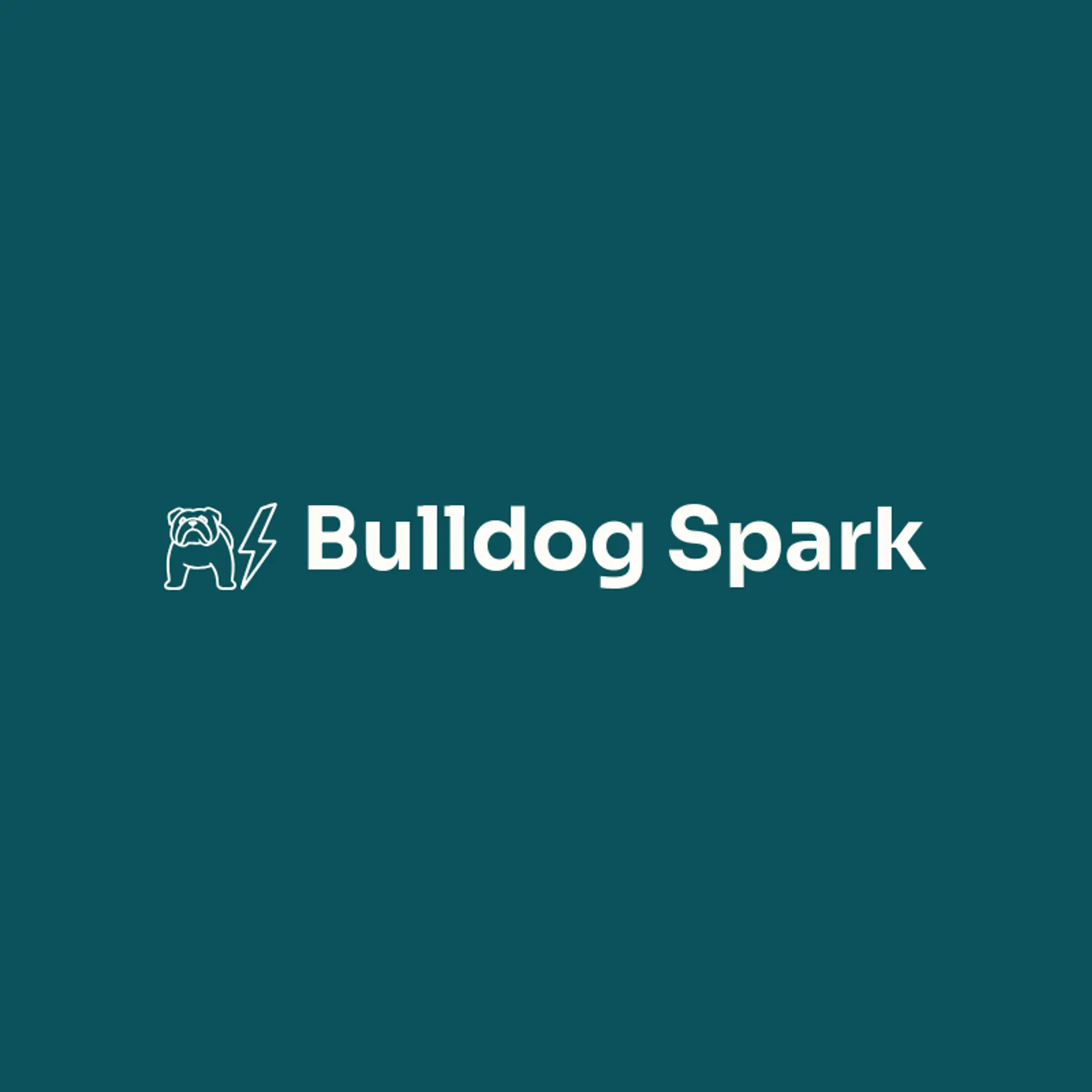 Bulldog Spark logo for bulldog