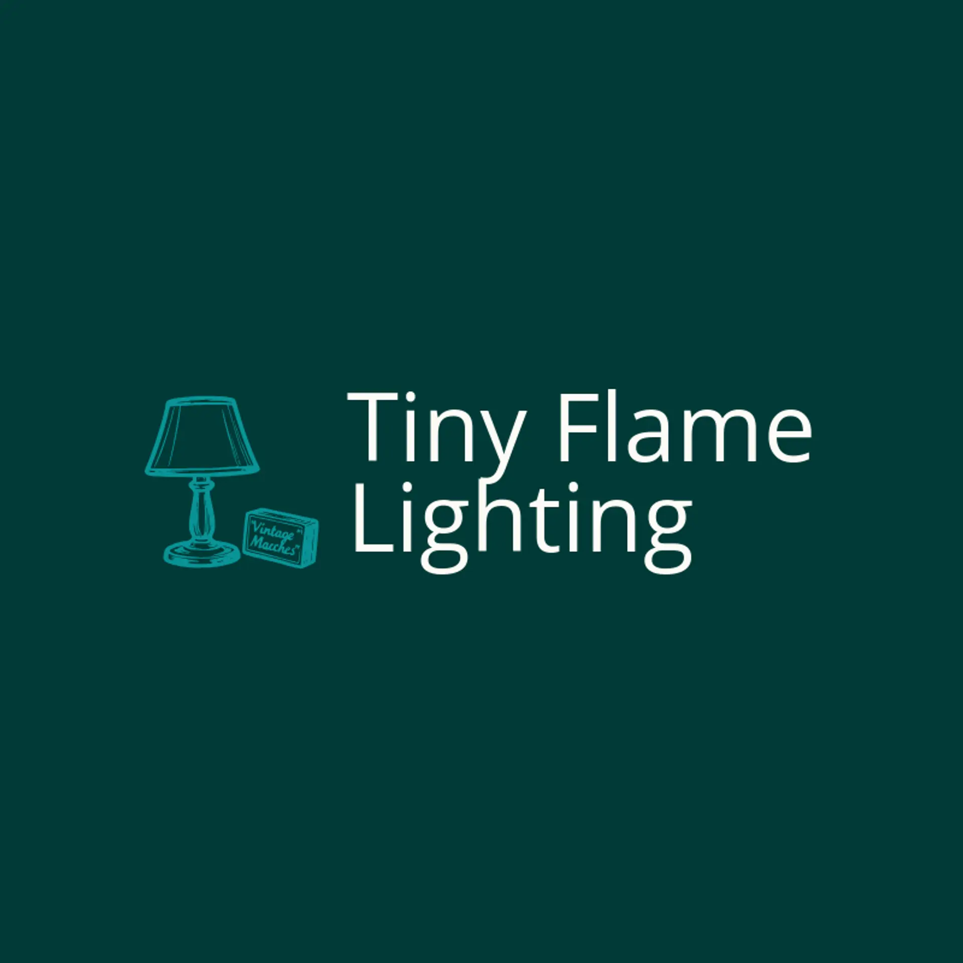 Tiny Flame Lighting logo for lamp