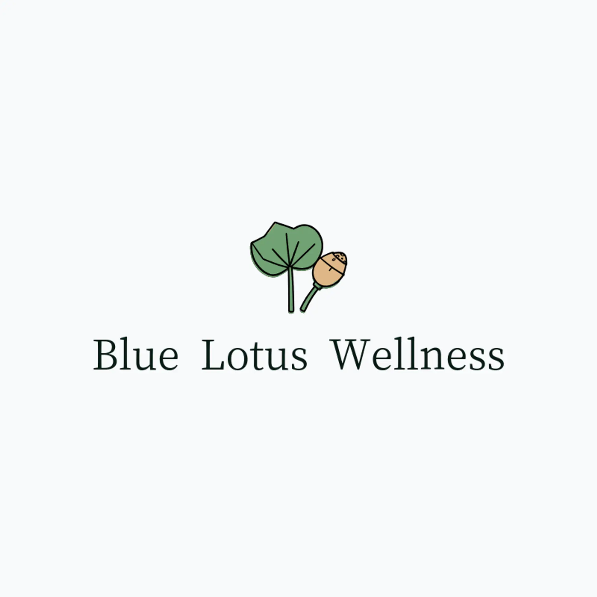 Blue Lotus Wellness logo for lotus