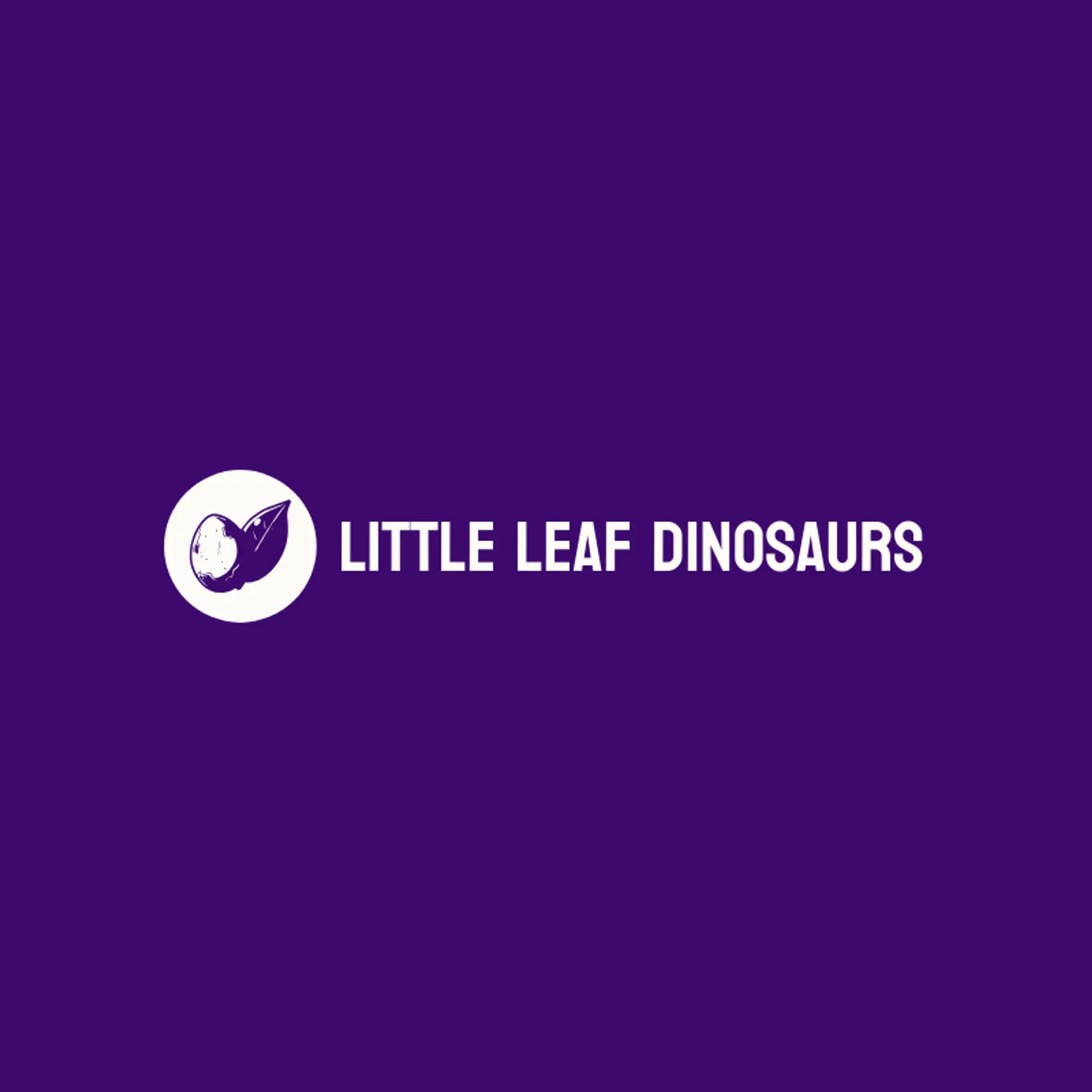Little Leaf Dinosaurs logo for dinosaur