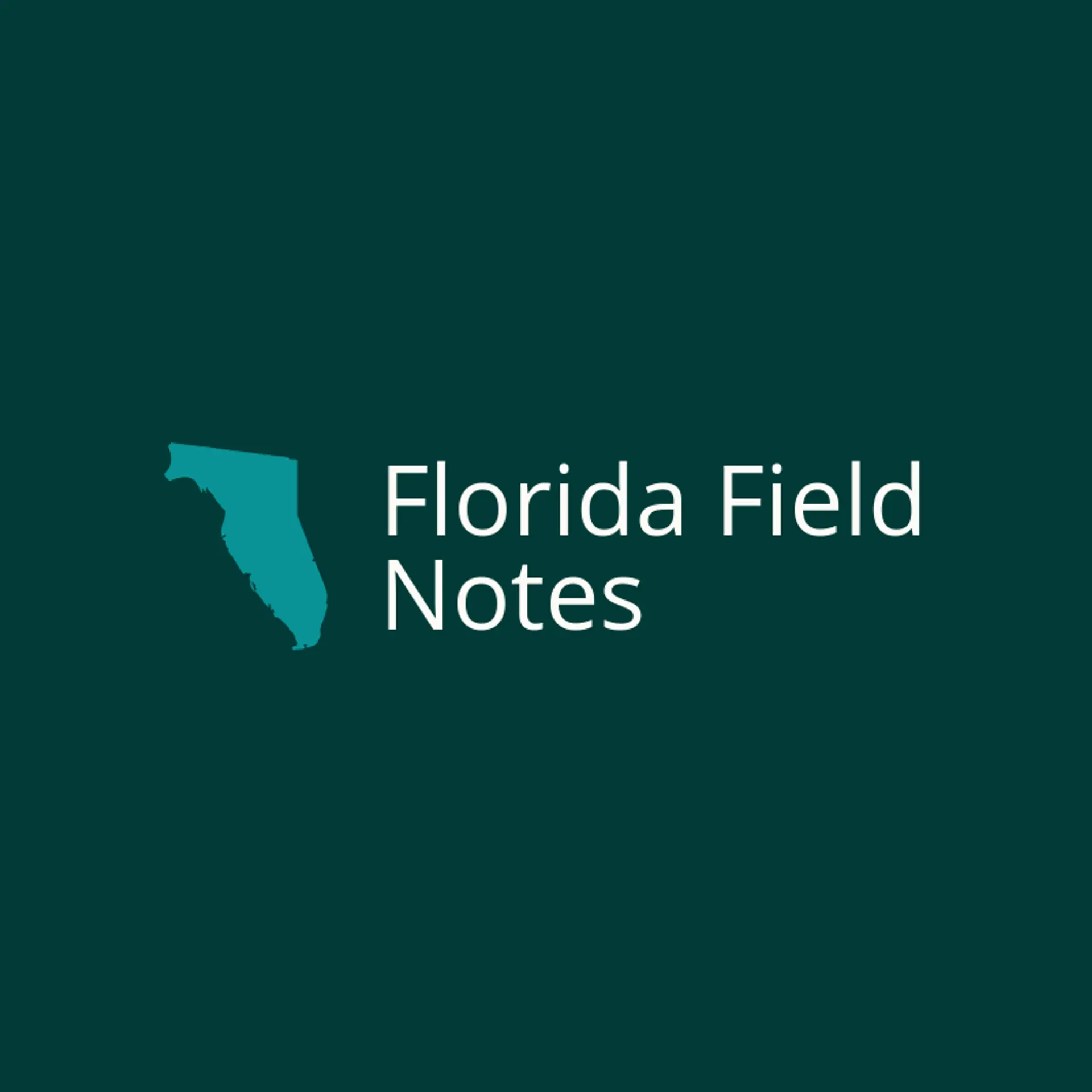 Florida Field Notes logo for florida