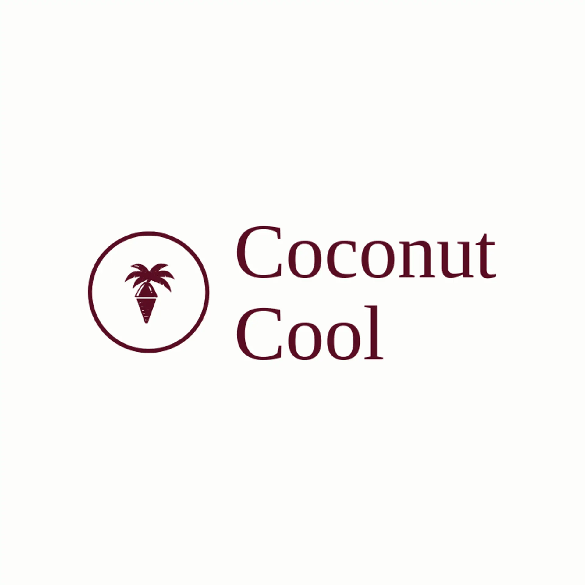 Coconut Cool logo for snow cone