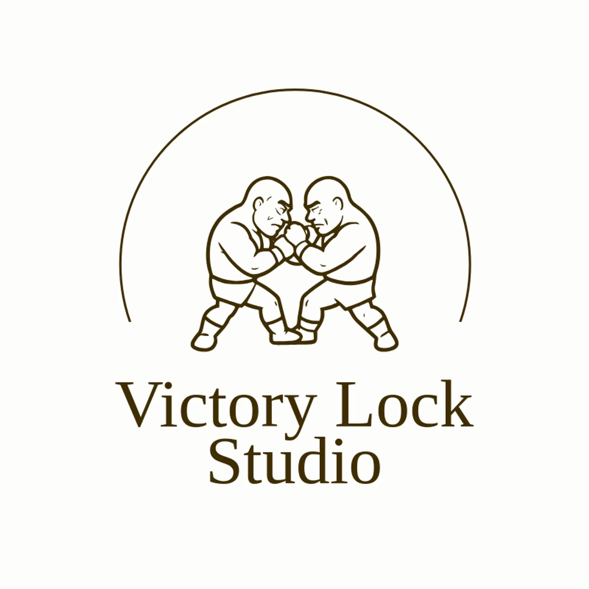 Victory Lock Studio logo for pro wrestling