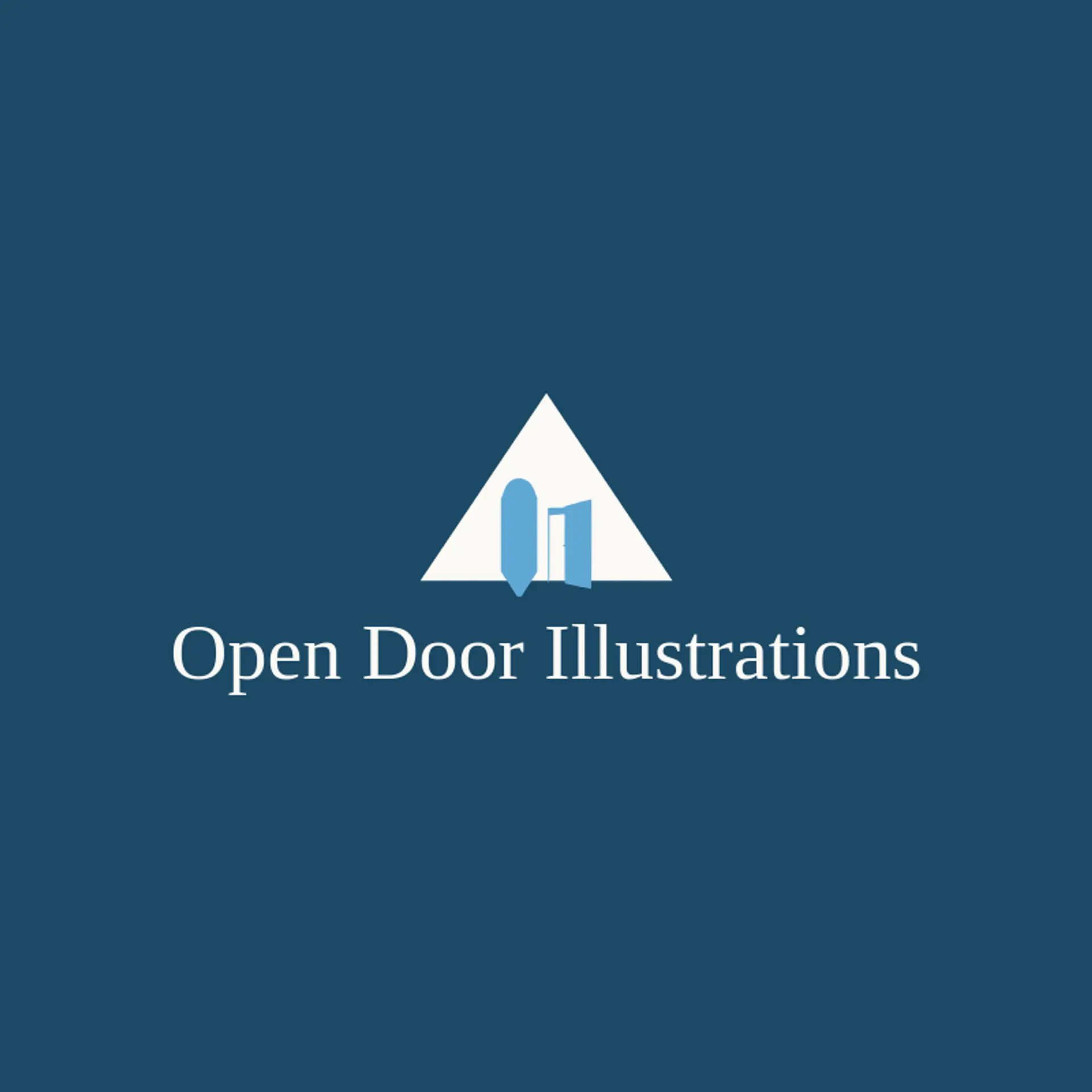 Open Door Illustrations logo for artistic