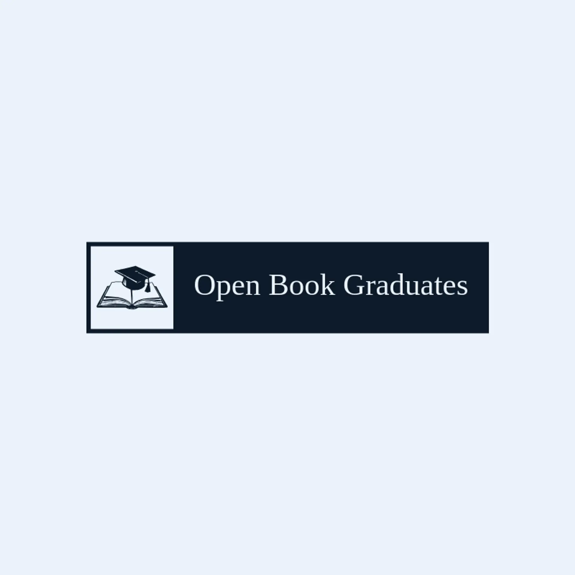 Open Book Graduates logo for graduation