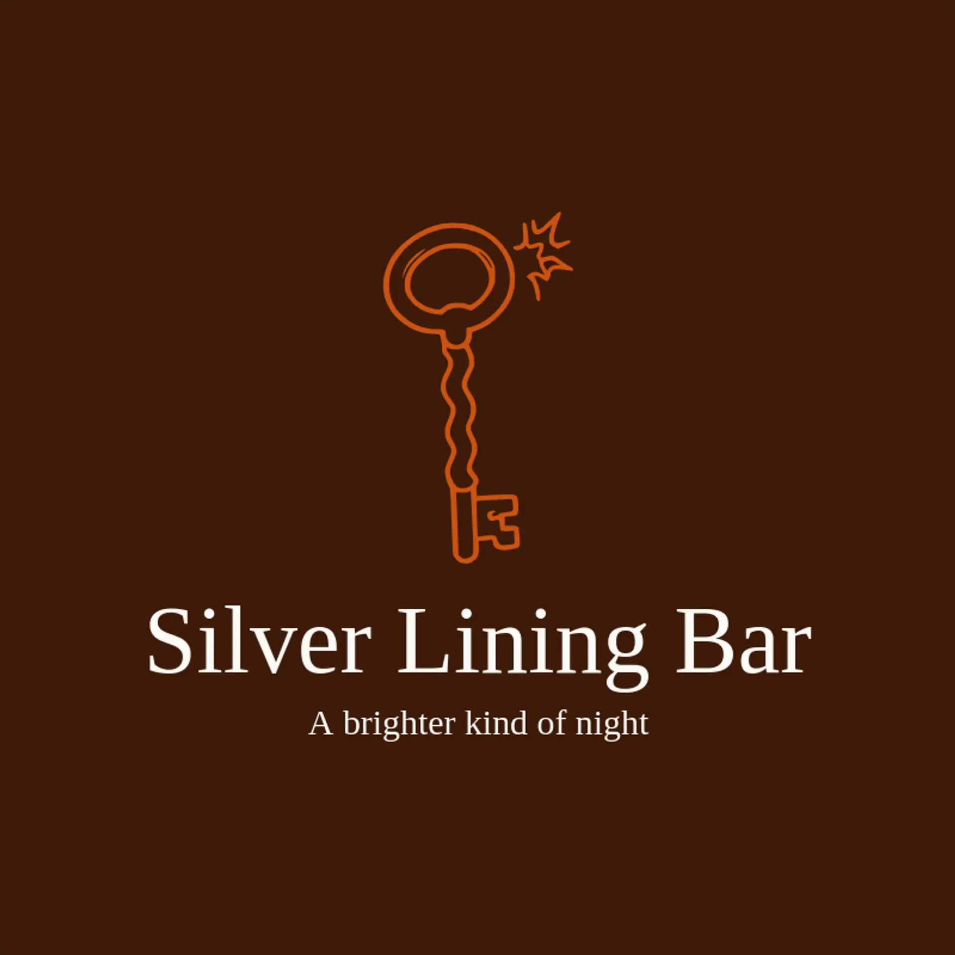 Silver Lining Bar logo for speakeasy