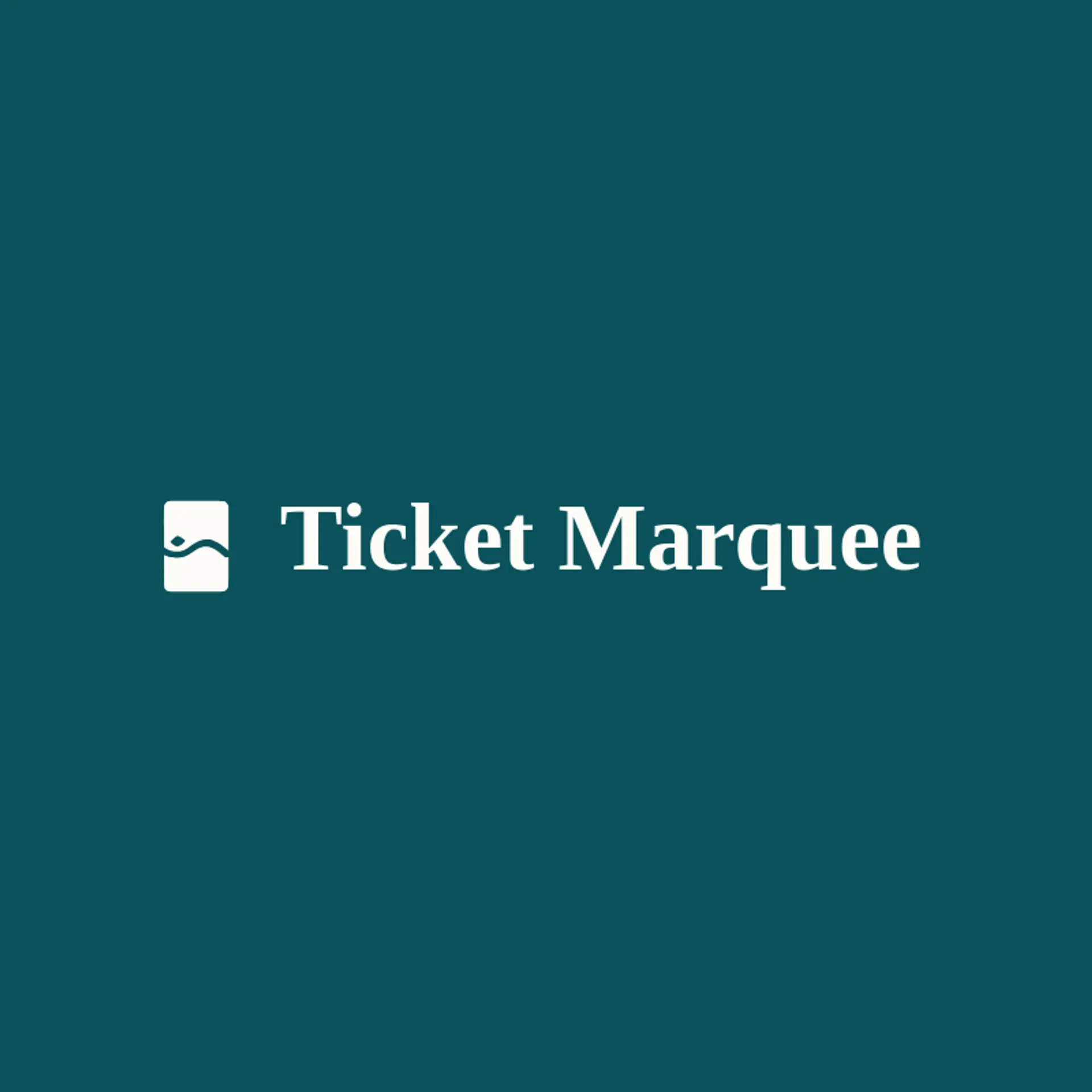 Ticket Marquee logo for ticket