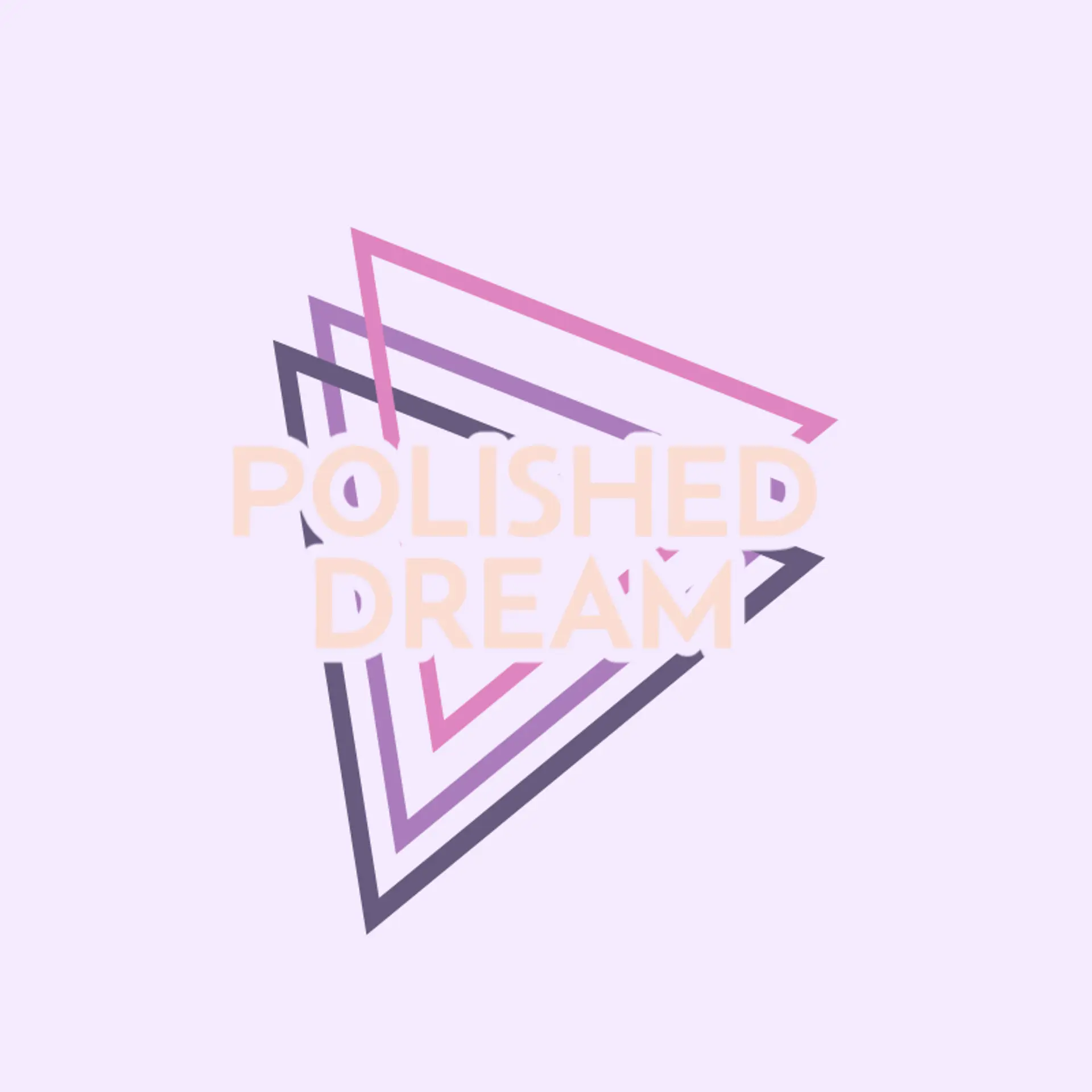 Polished Dream logo for nail salon