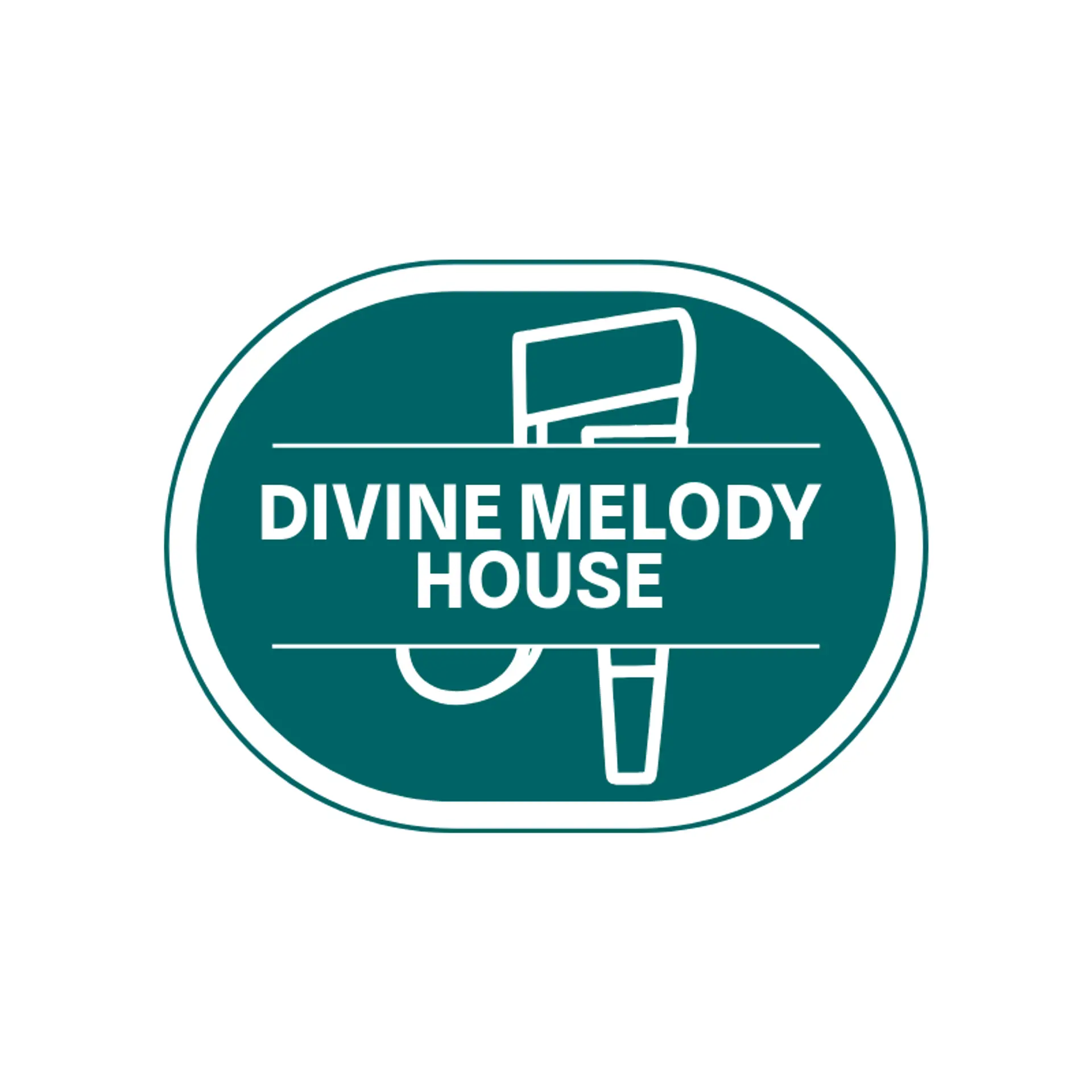Divine Melody House logo for krishna