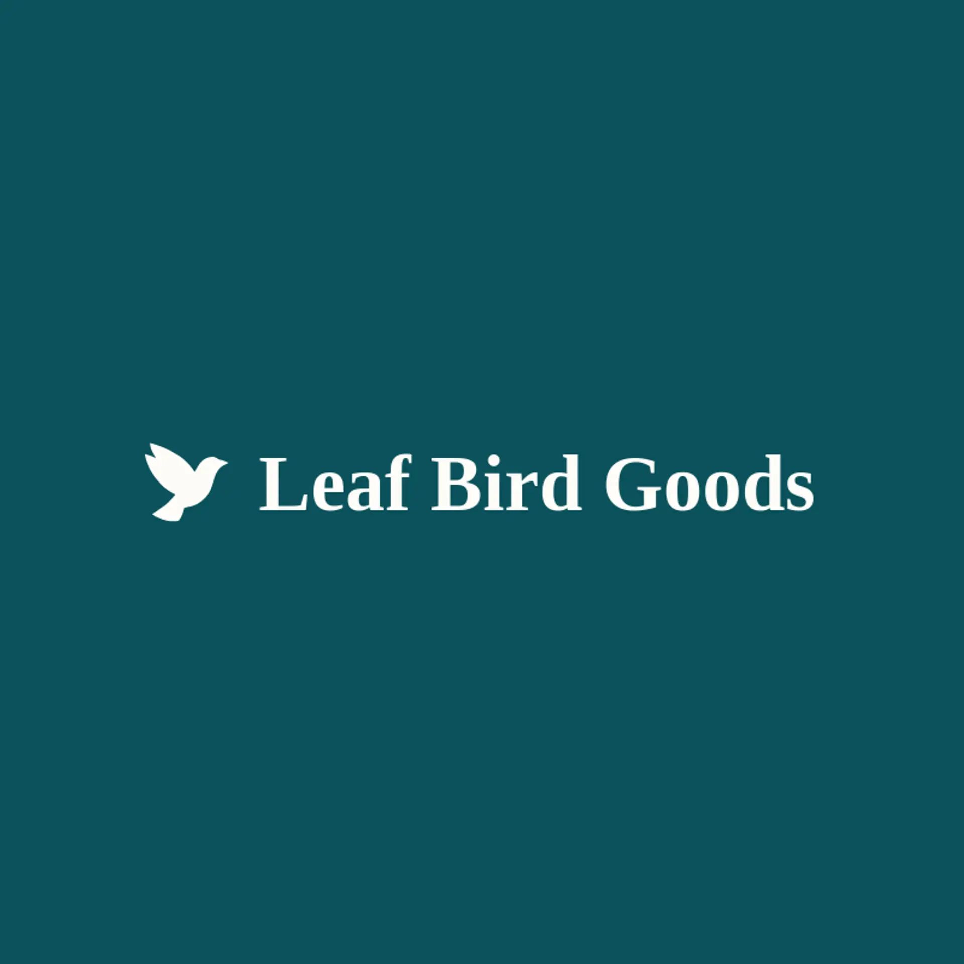 Leaf Bird Goods logo for wing