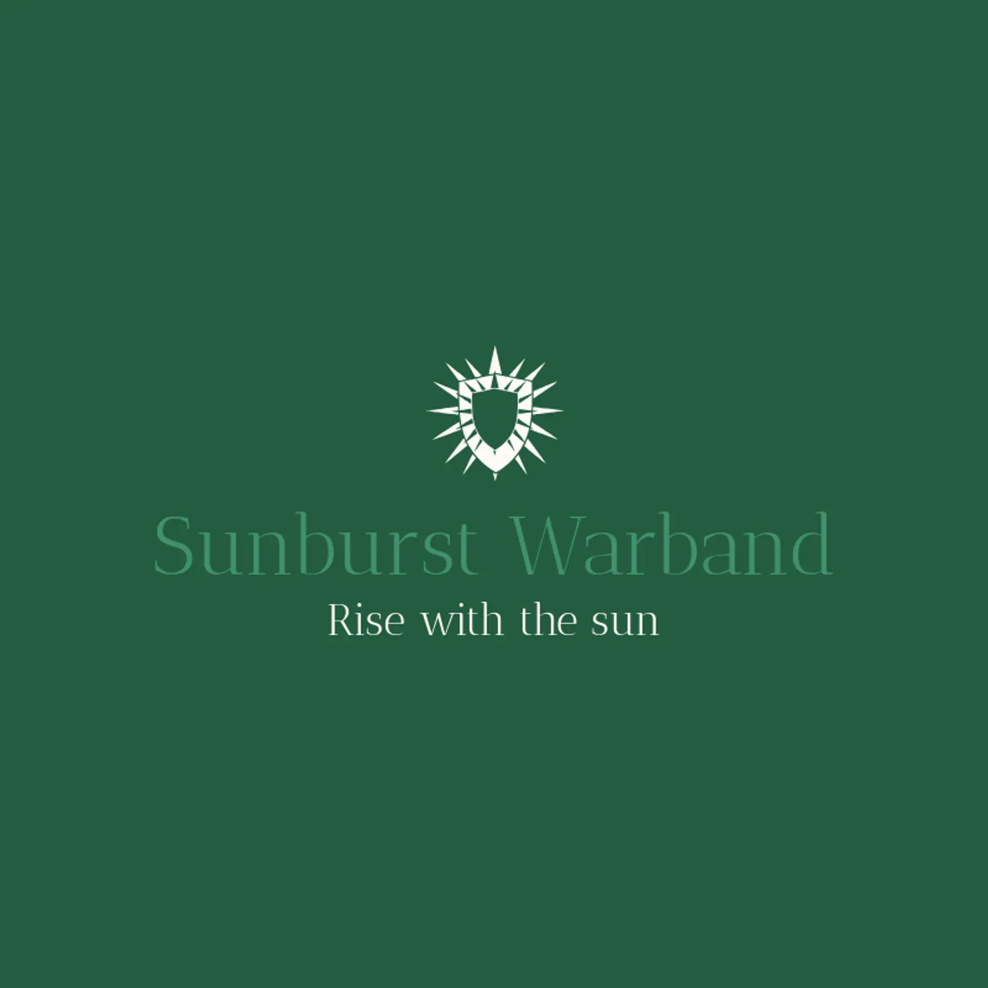 Sunburst Warband logo for warrior