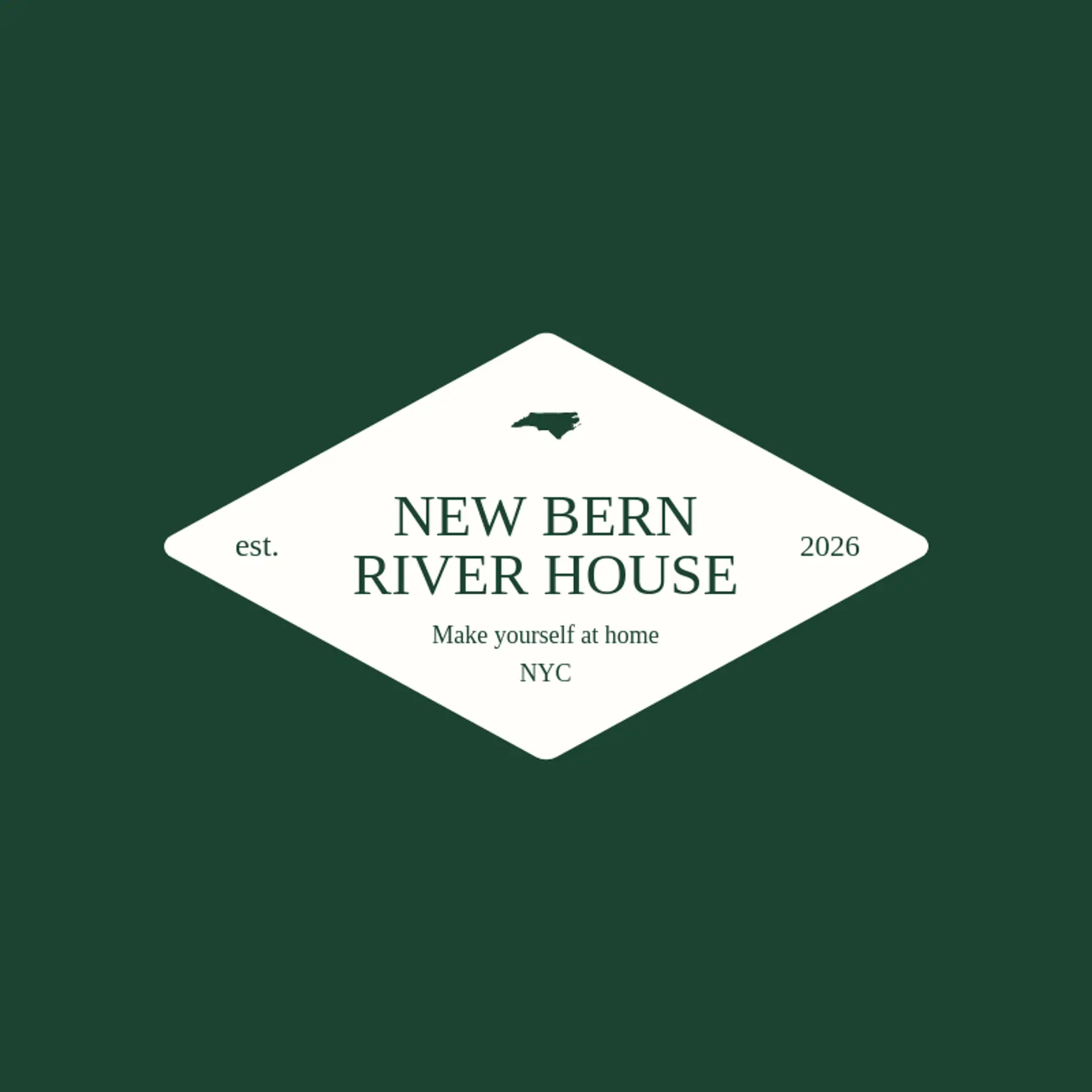New Bern River House logo for north carolina