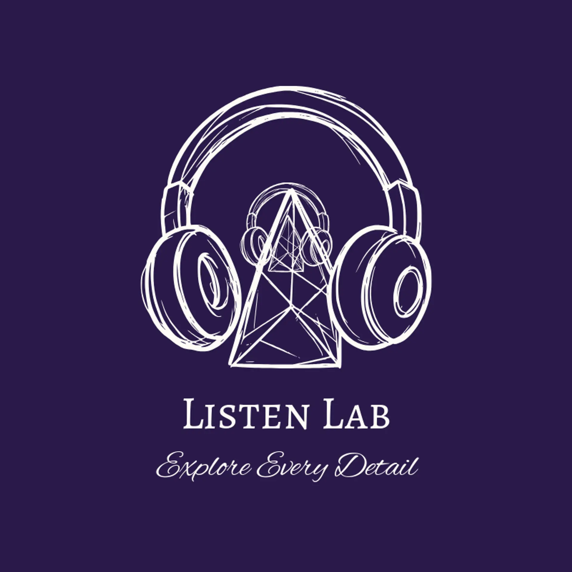 Listen Lab logo for headphones