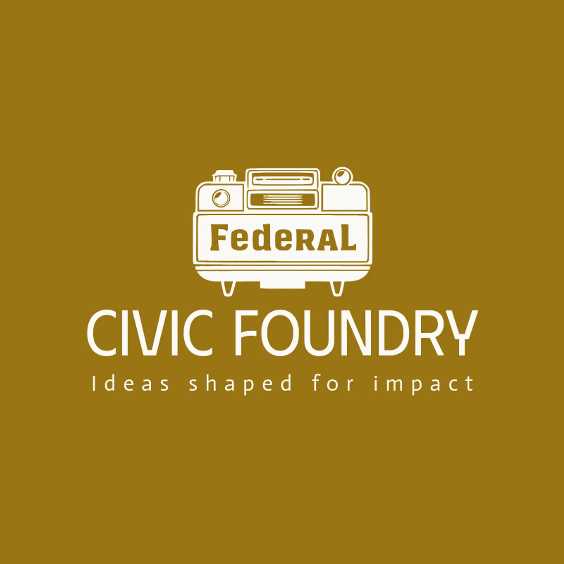 Civic Foundry logo for Federal Logo Ideas