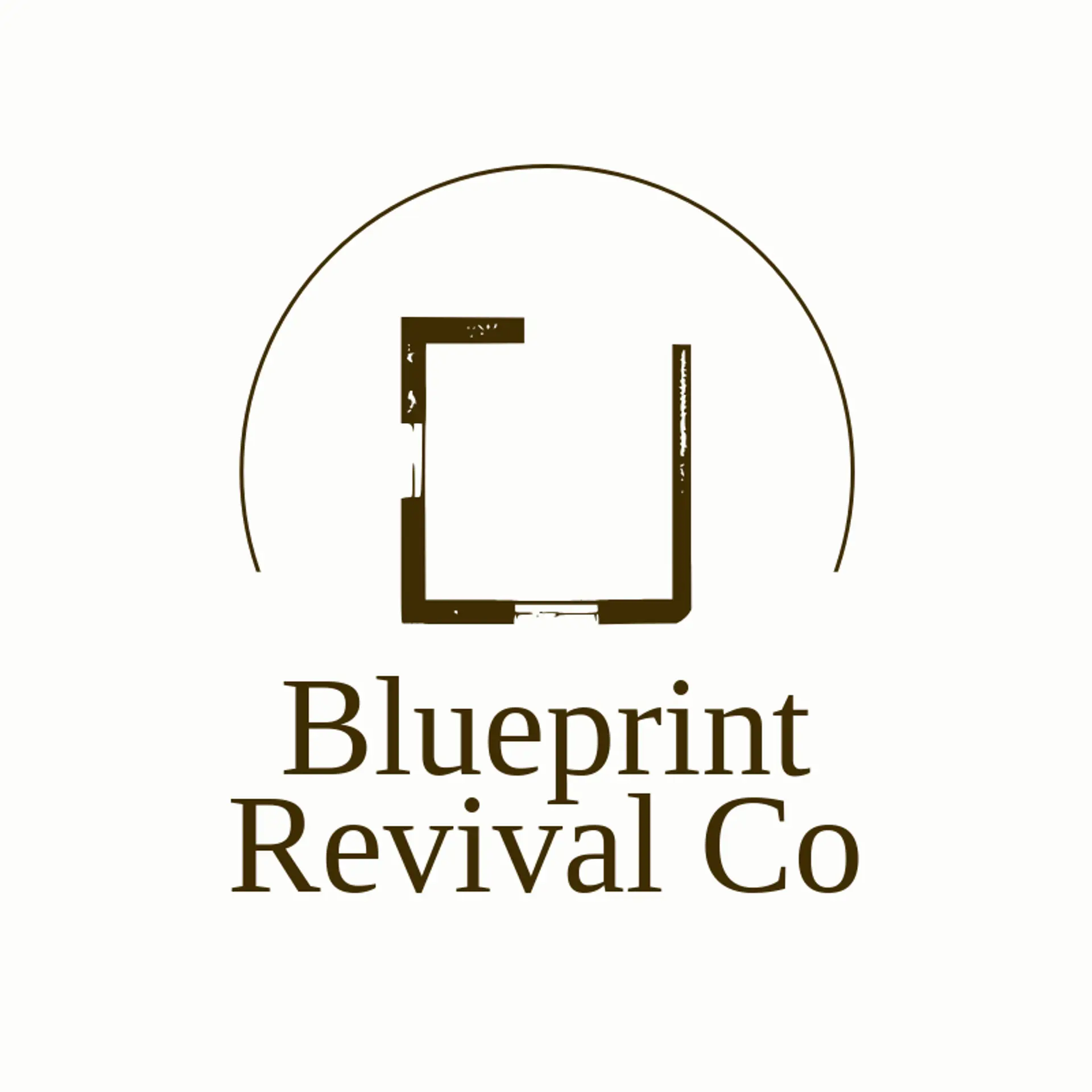 Blueprint Revival Co logo for remodeling