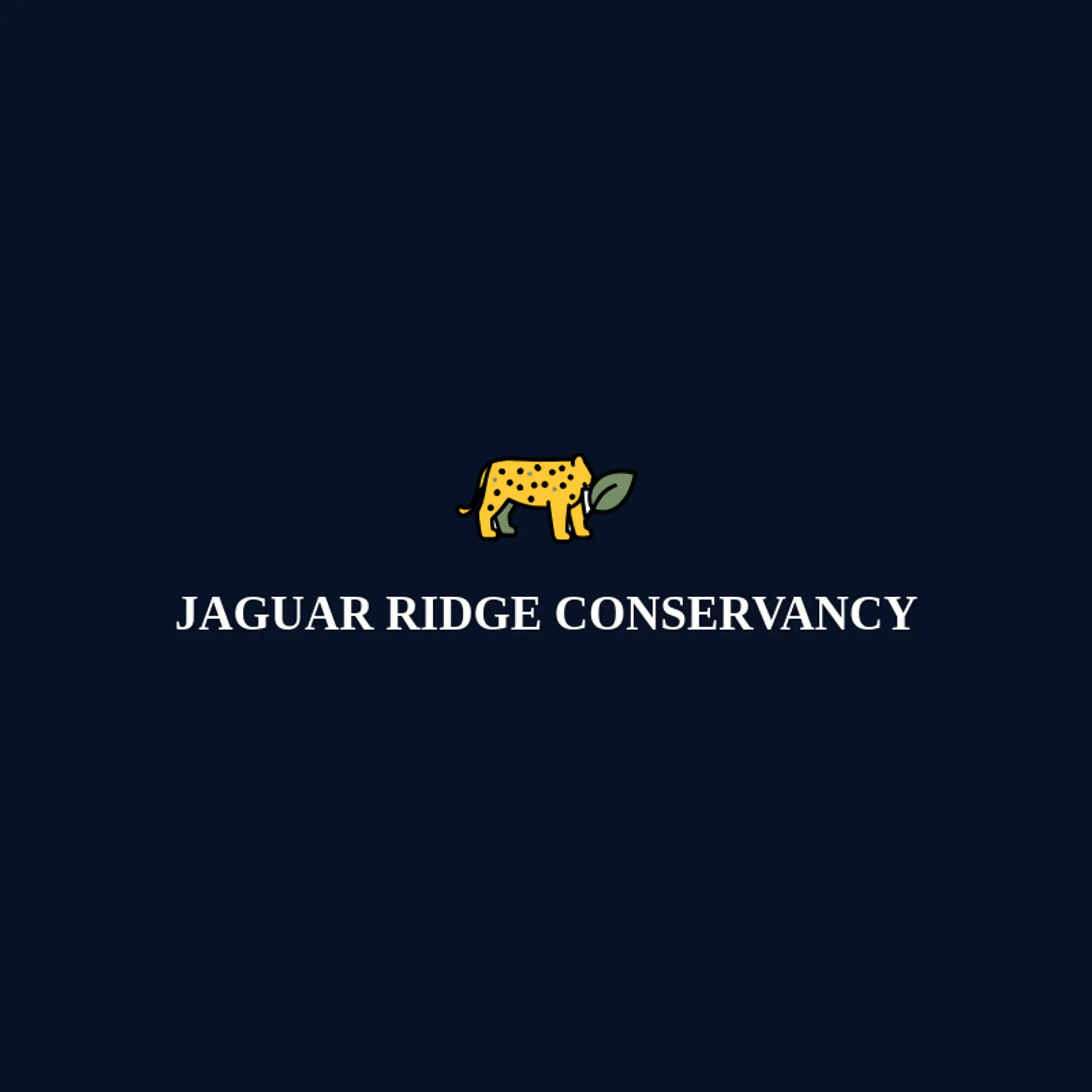 Jaguar Ridge Conservancy logo for jaguar