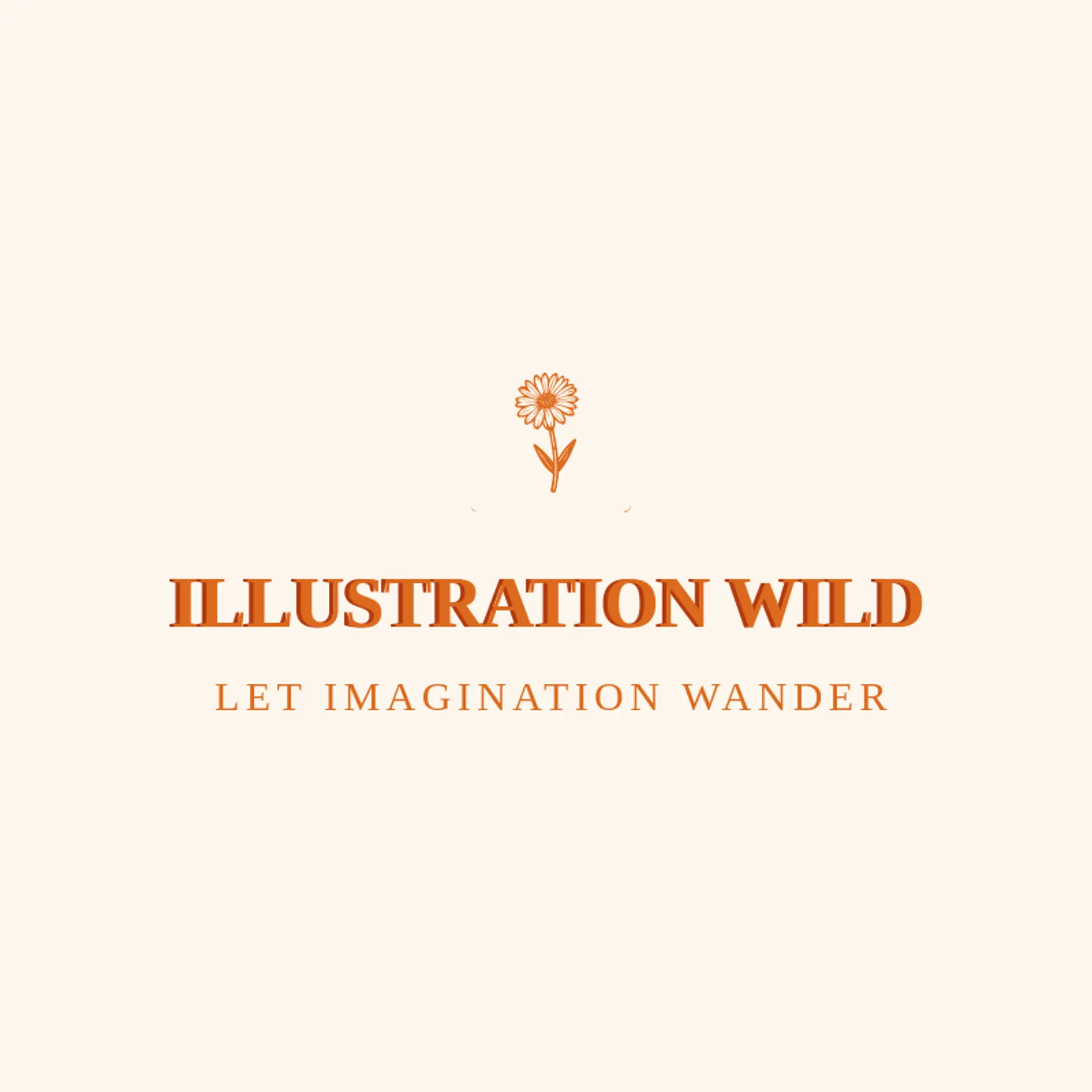 Illustration Wild logo for illustration