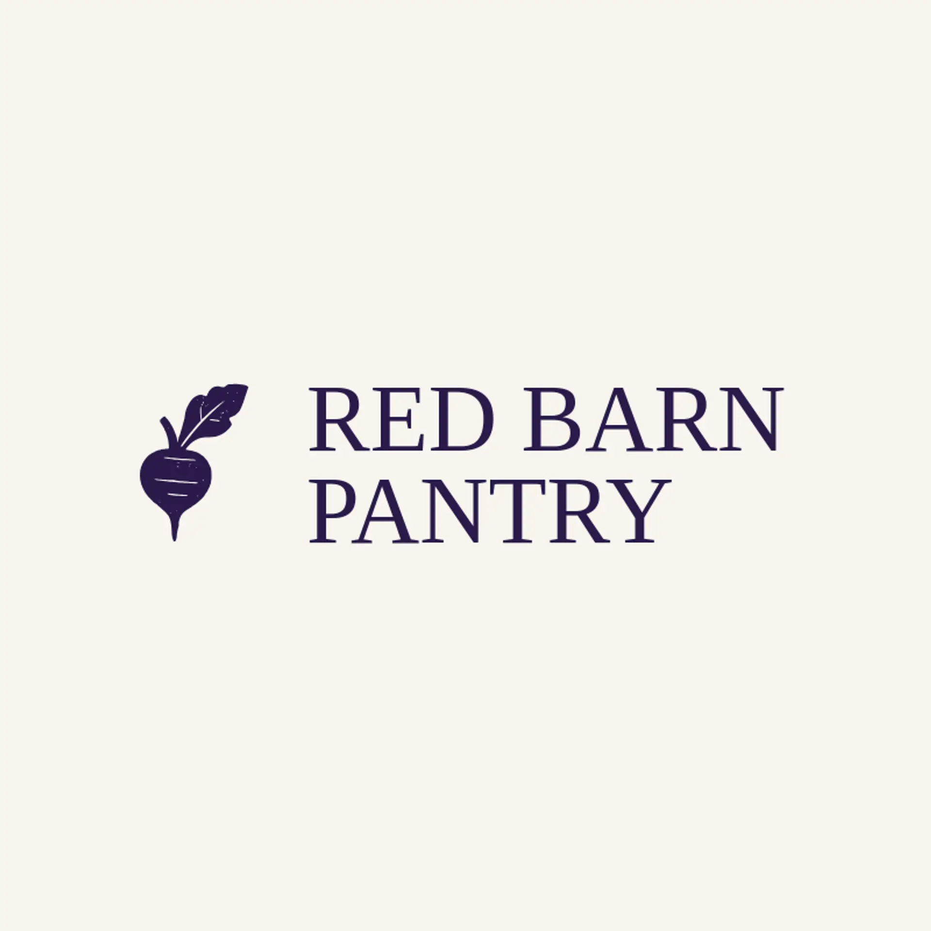 Red Barn Pantry logo for grocery