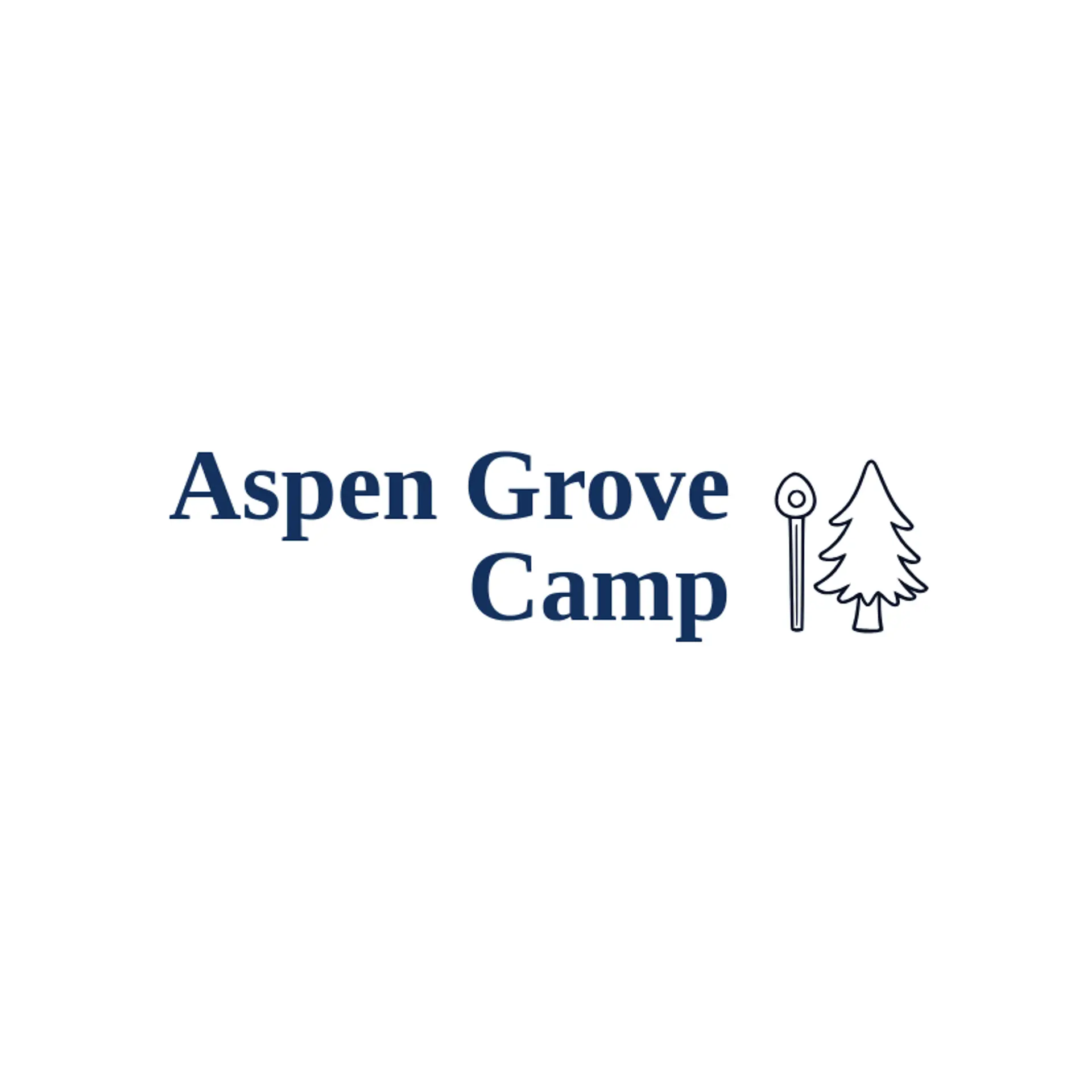 Aspen Grove Camp logo for camp