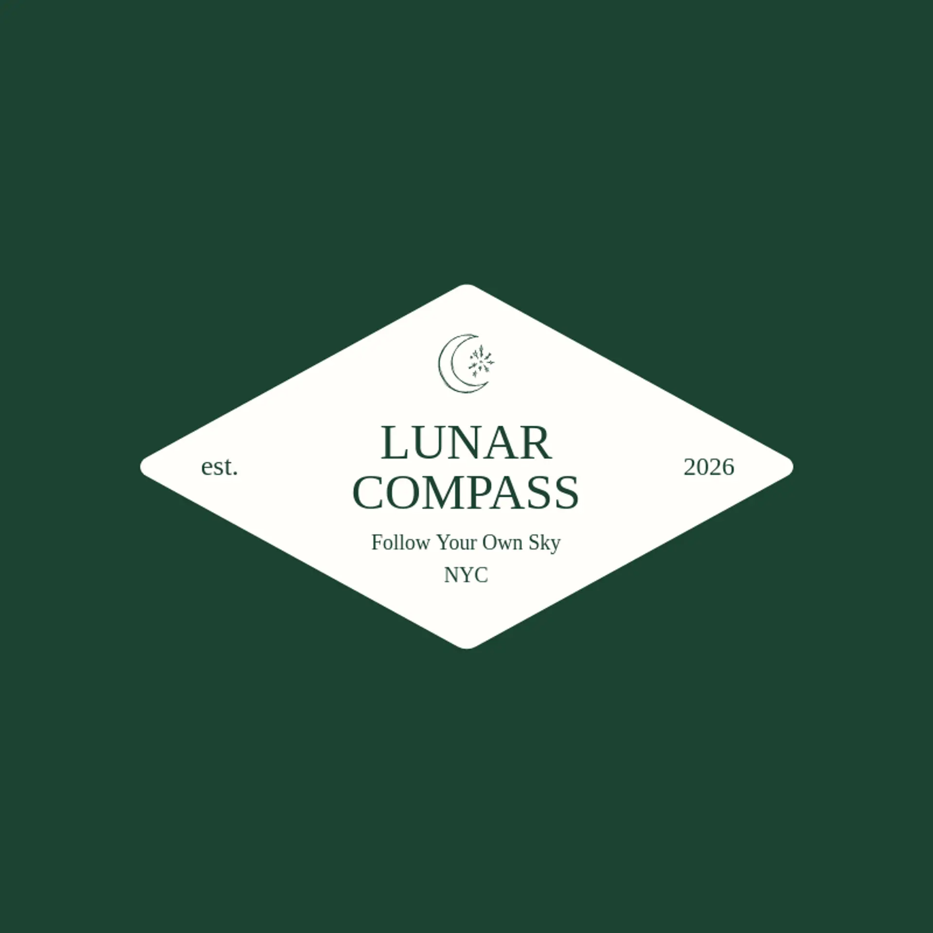 Lunar Compass logo for constellation