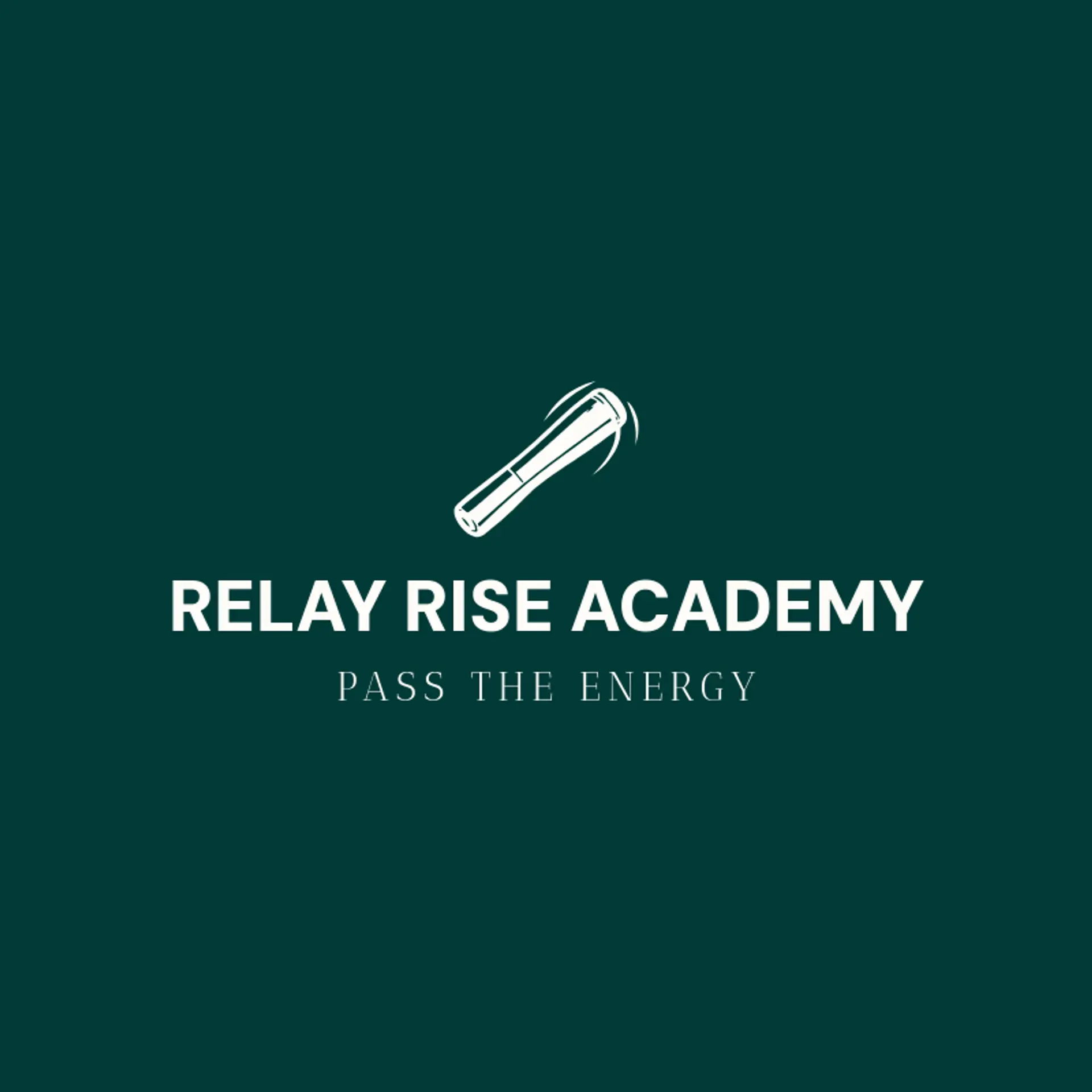 Relay Rise Academy logo for track and field