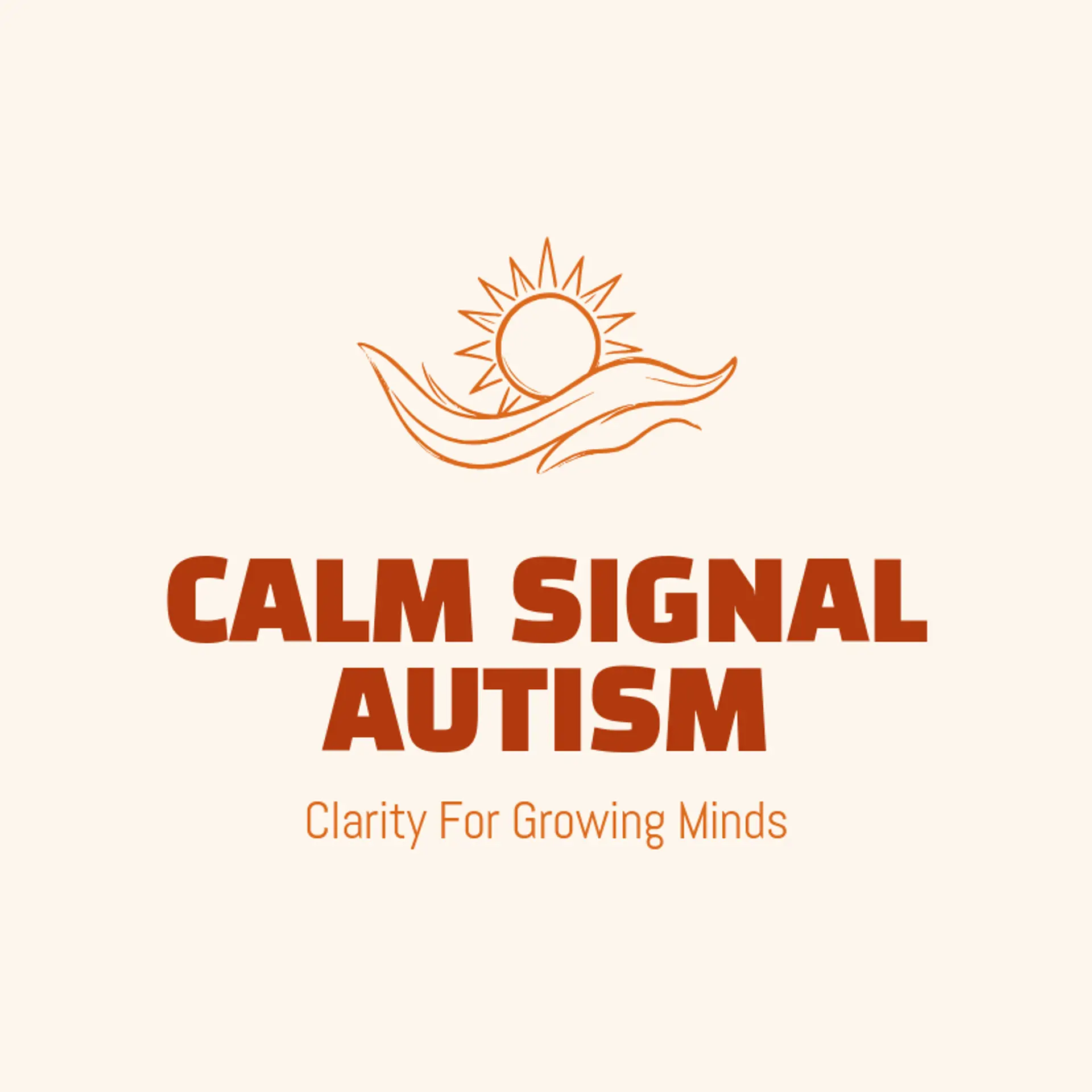 Calm Signal Autism logo for autism
