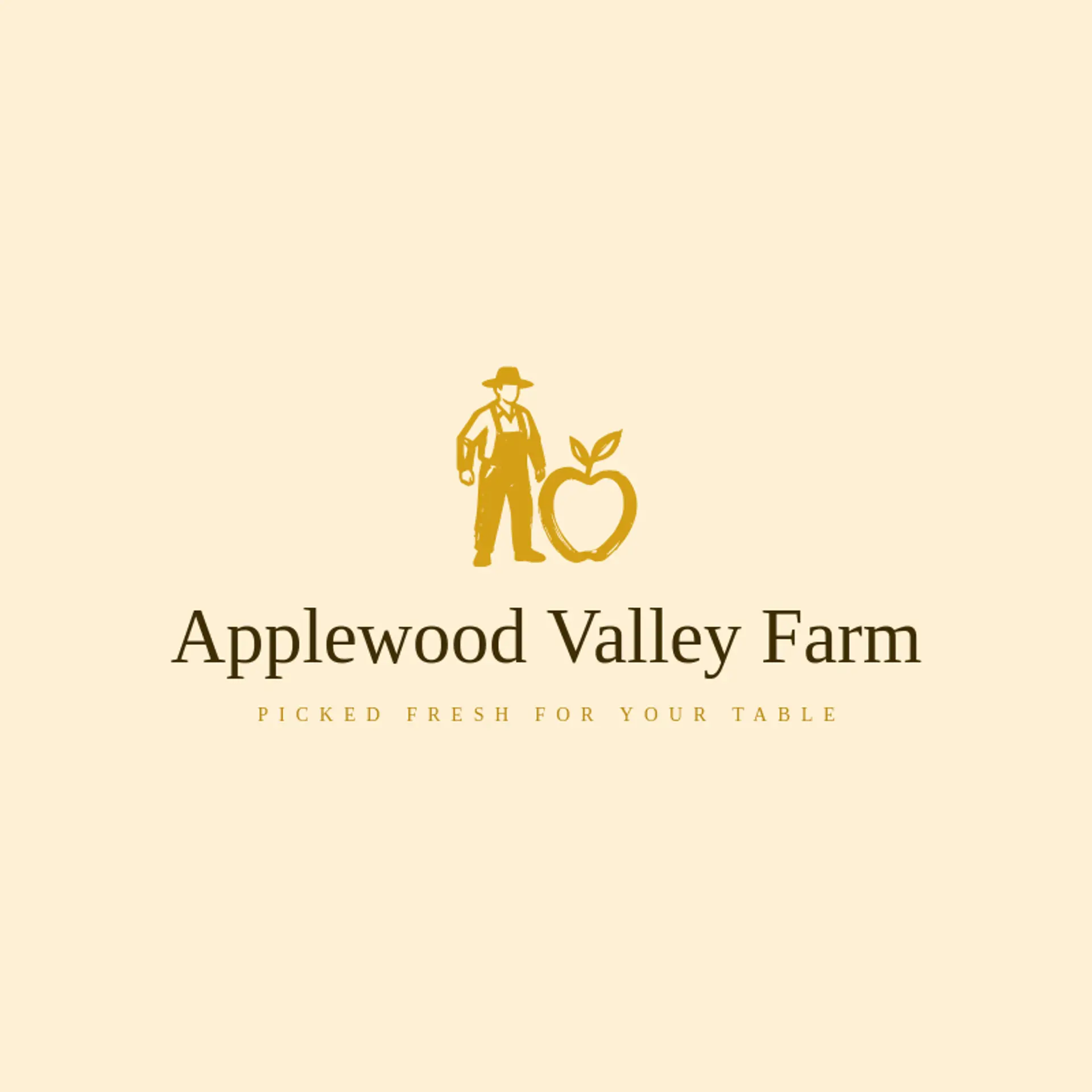 Applewood Valley Farm logo for farmer