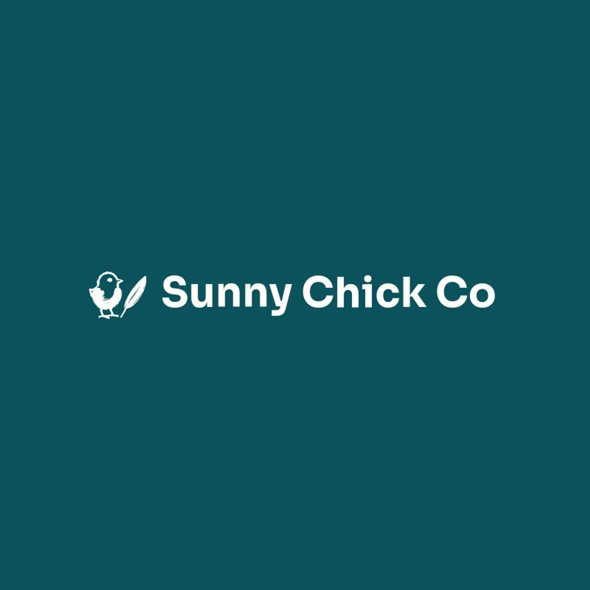 Sunny Chick Co logo for poultry farm