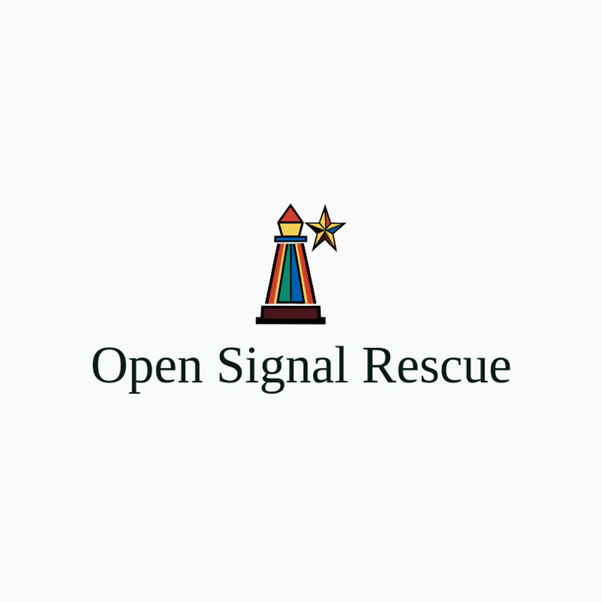 Open Signal Rescue logo for rescue