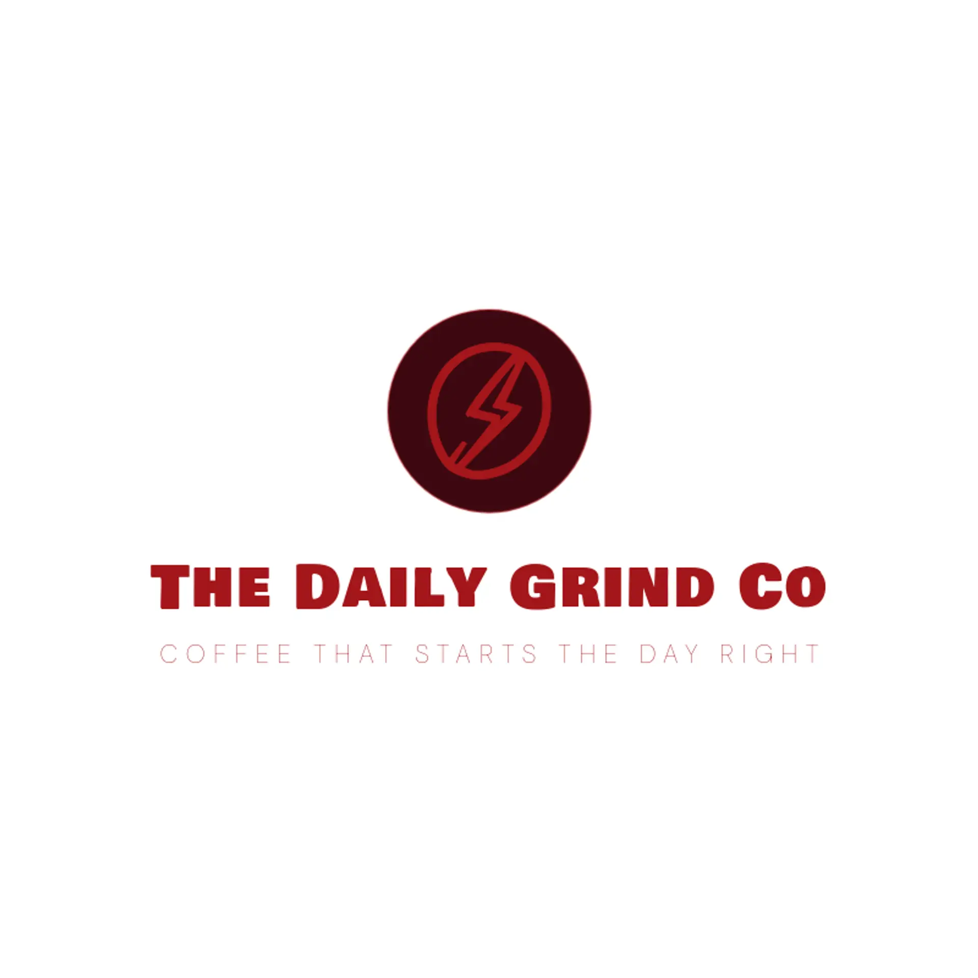 The Daily Grind Co logo for coffee