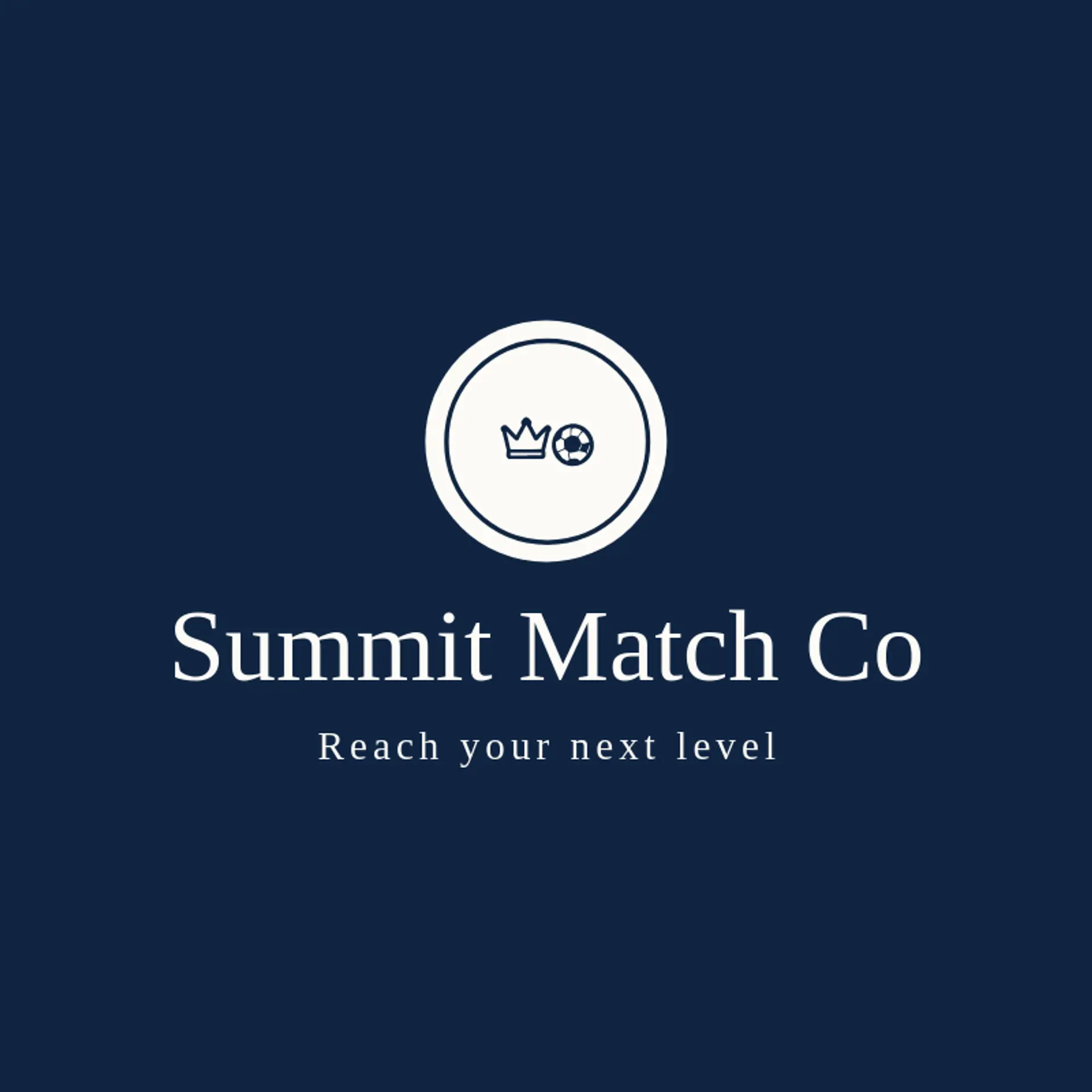 Summit Match Co logo for soccer ball