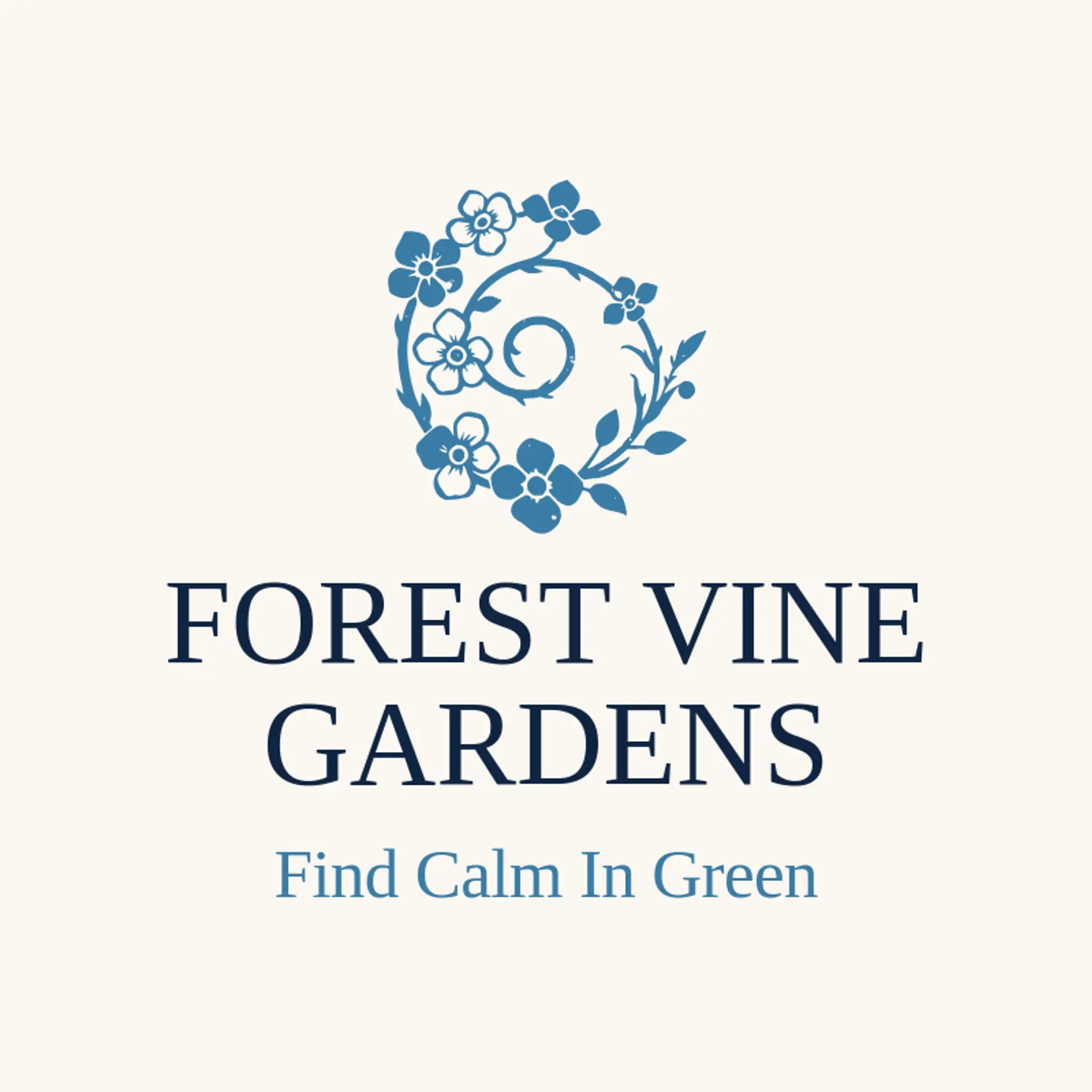 Forest Vine Gardens logo for vine