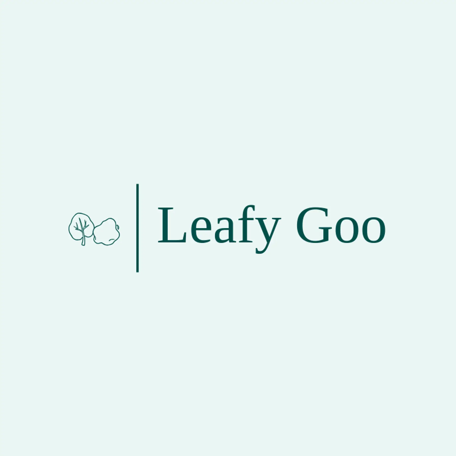 Leafy Goo logo for slime