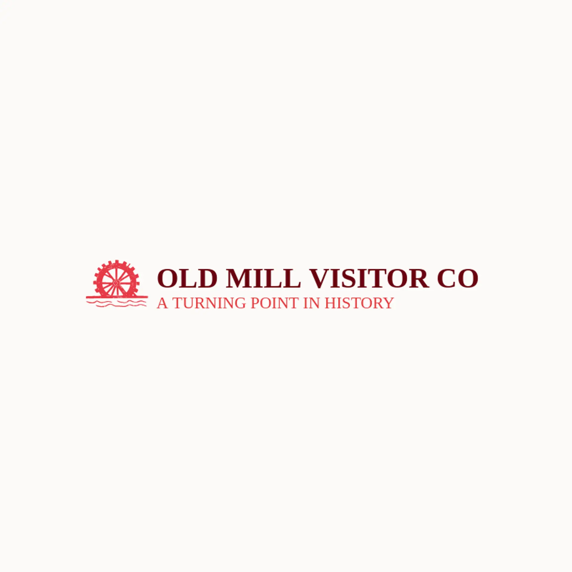 Old Mill Visitor Co logo for landmark
