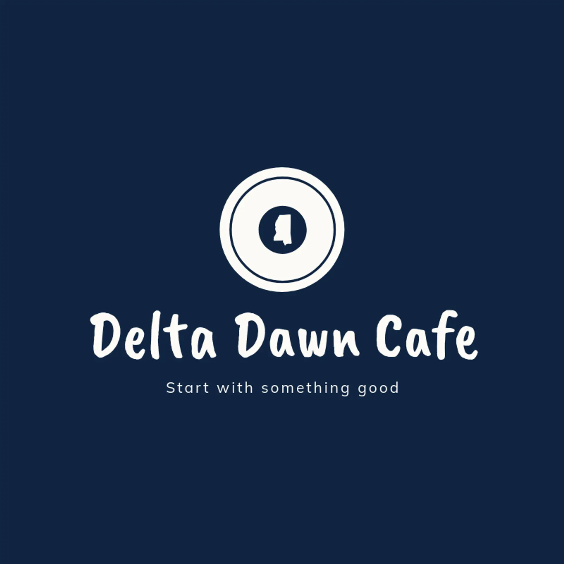 Delta Dawn Cafe logo for mississippi