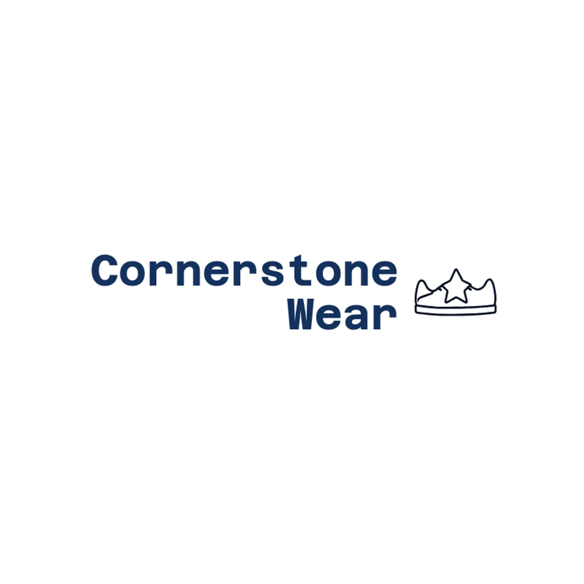 Cornerstone Wear logo for streetwear