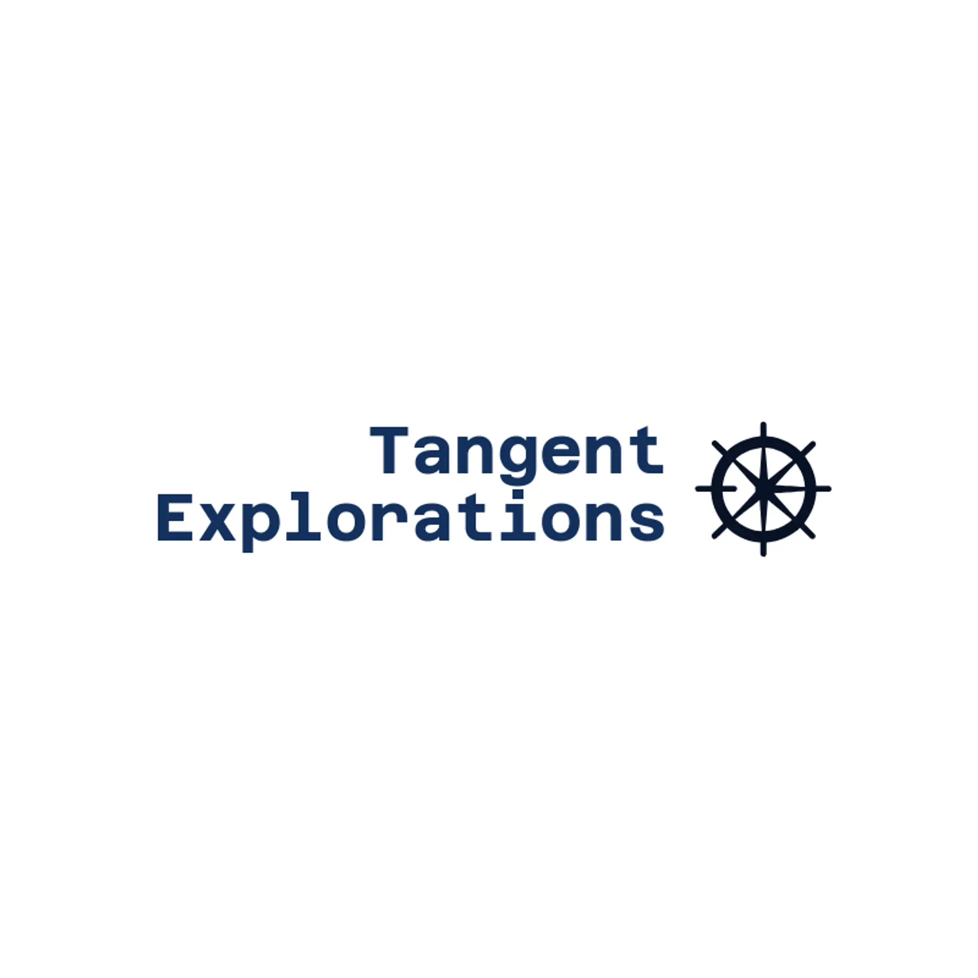 Tangent Explorations logo for compass