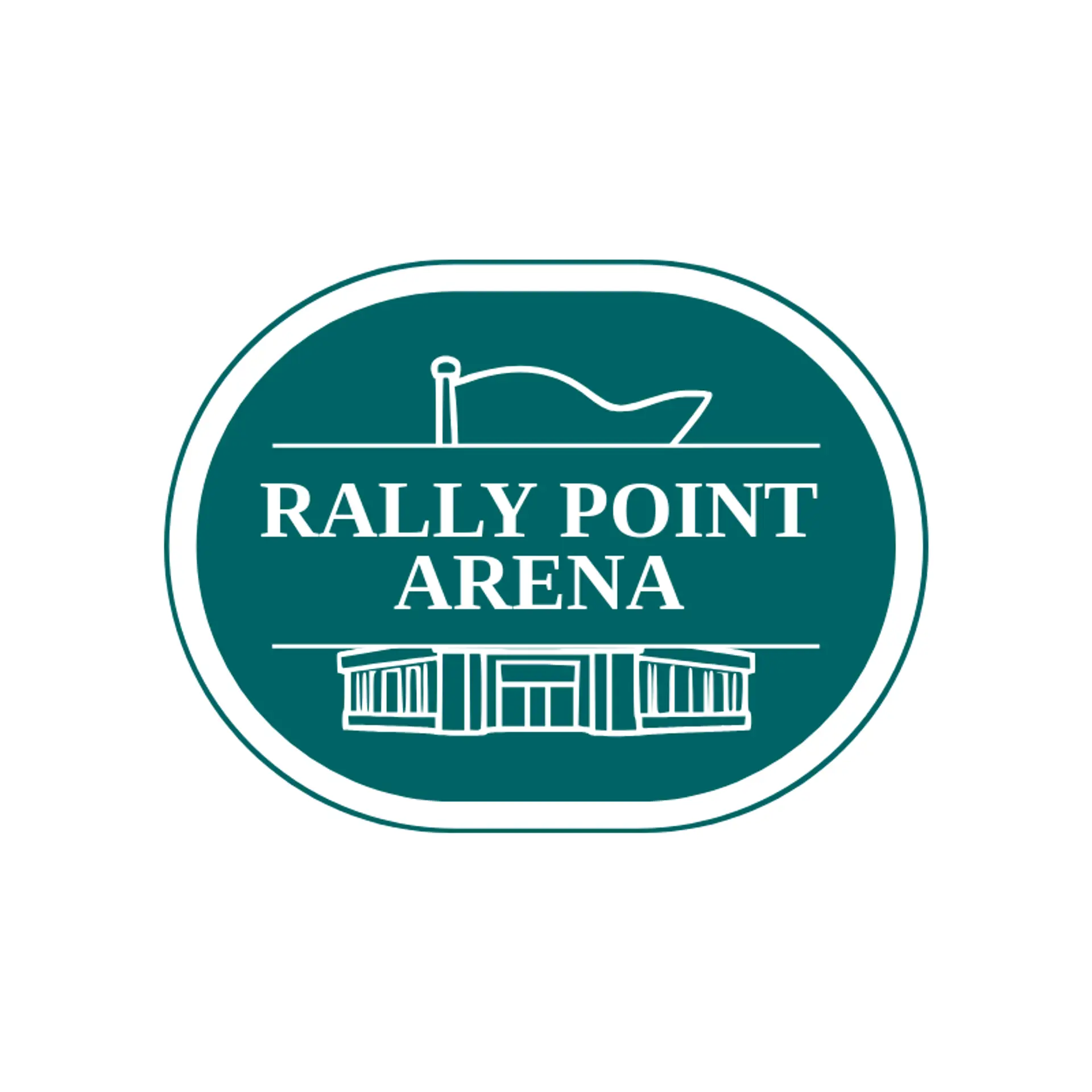 Rally Point Arena logo for stadium