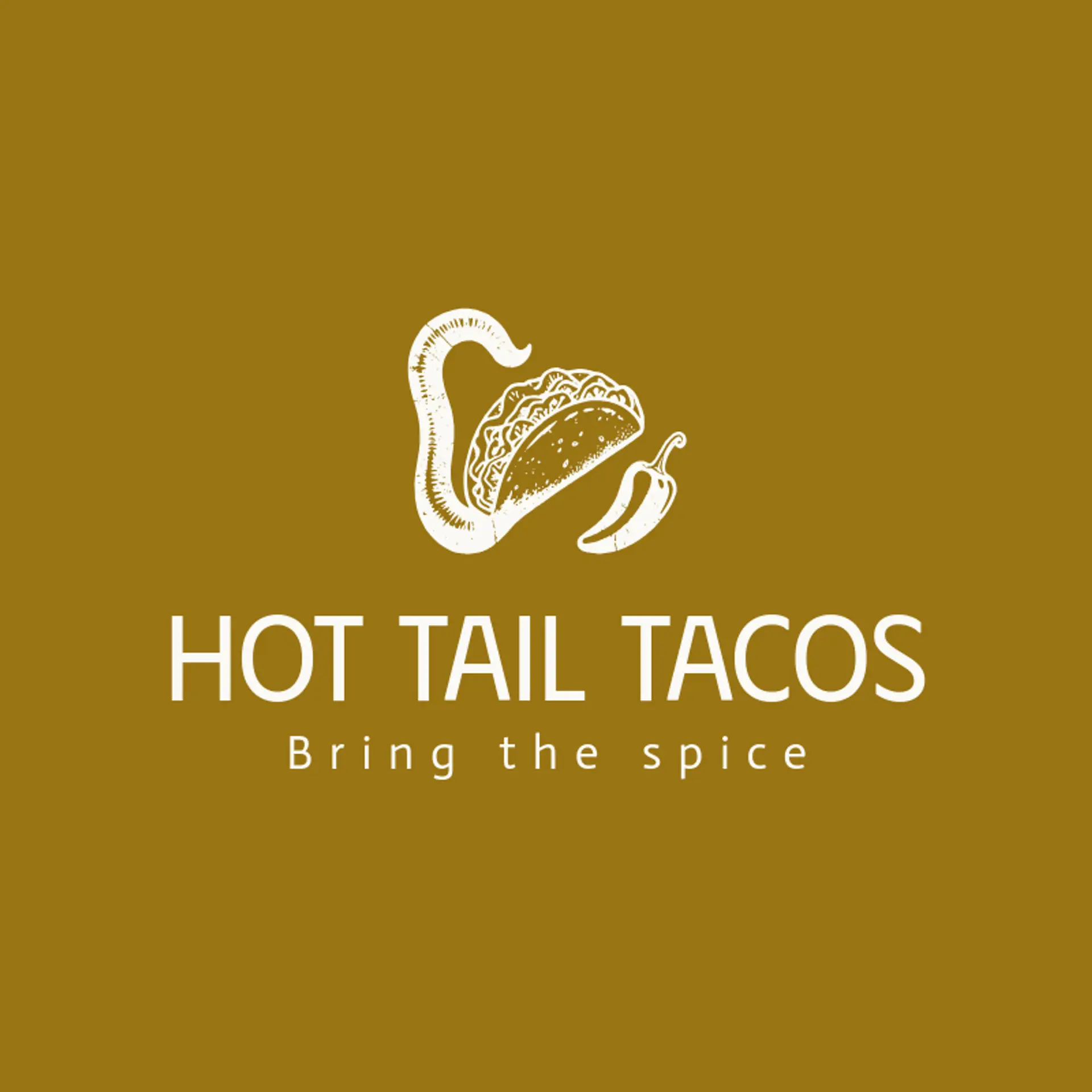 Hot Tail Tacos logo for devil