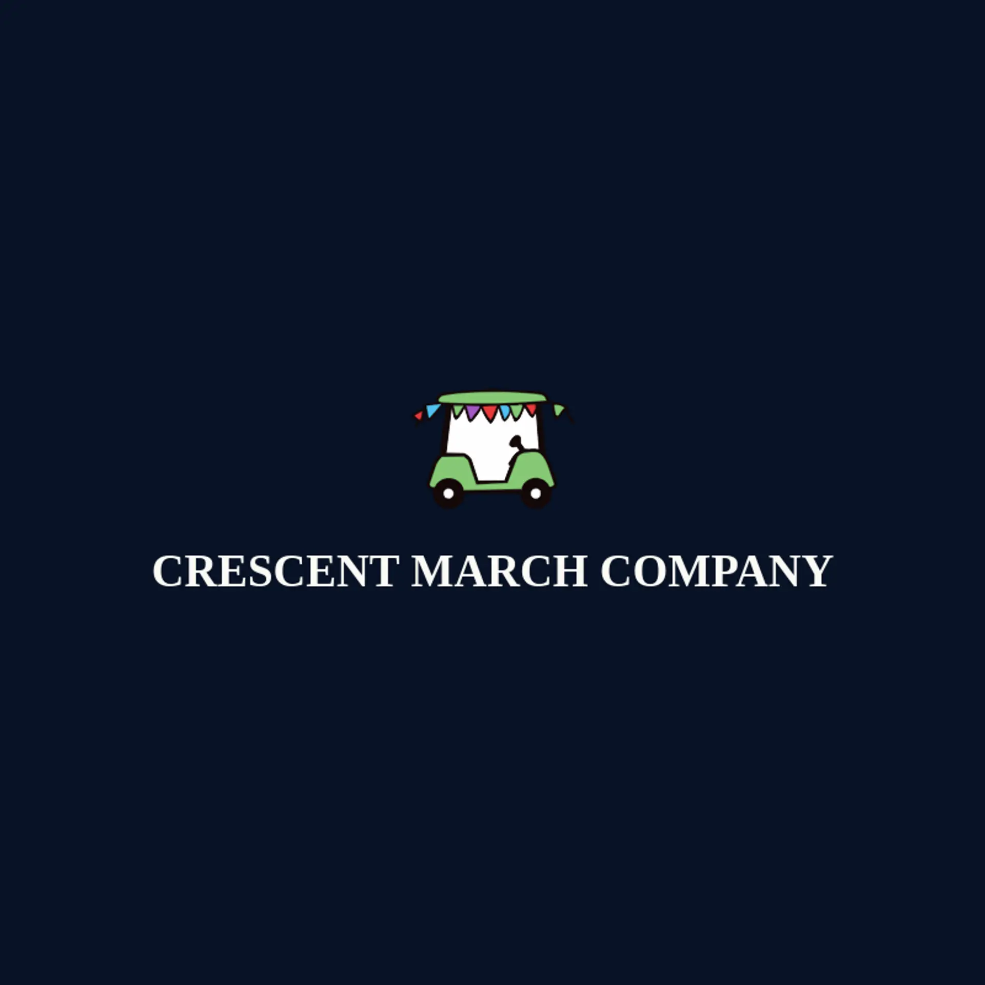 Crescent March Company logo for parade