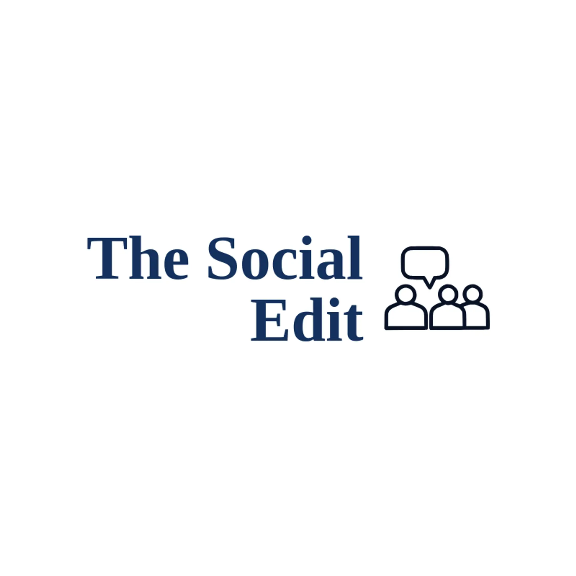 The Social Edit logo for social club