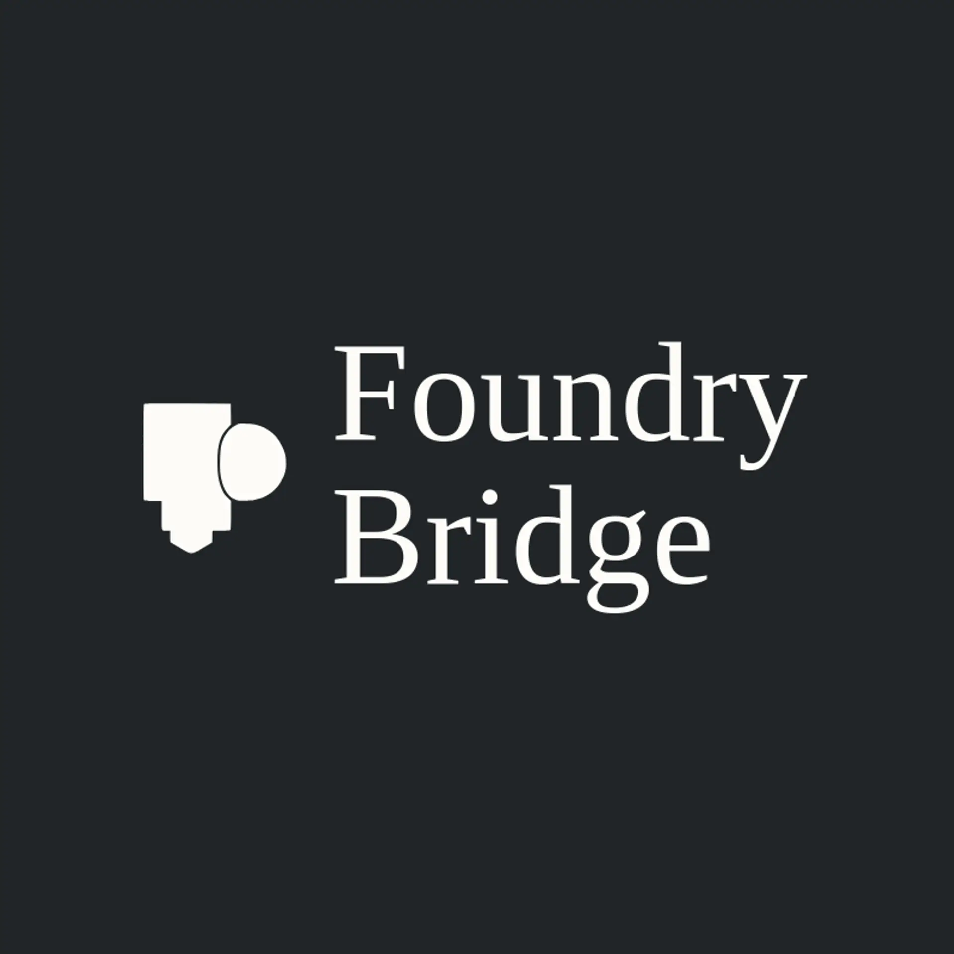Foundry Bridge logo for infrastructure