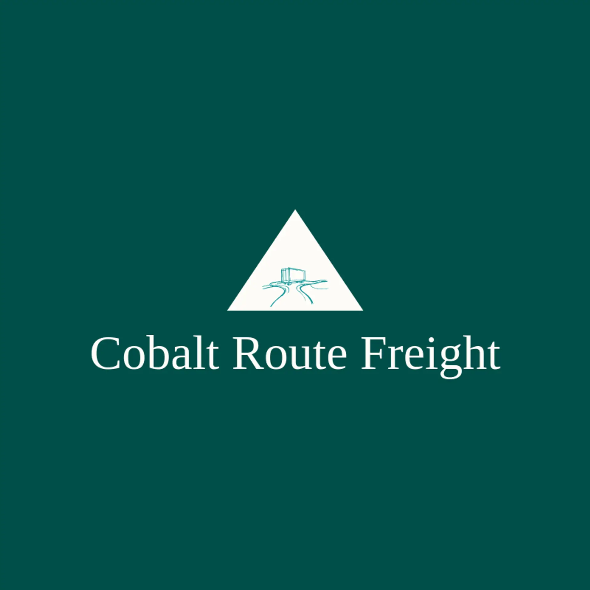 Cobalt Route Freight logo for highway