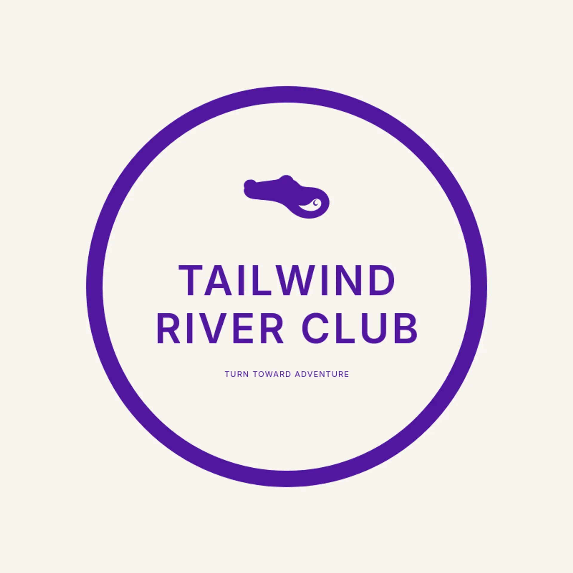 Tailwind River Club logo for crocodile