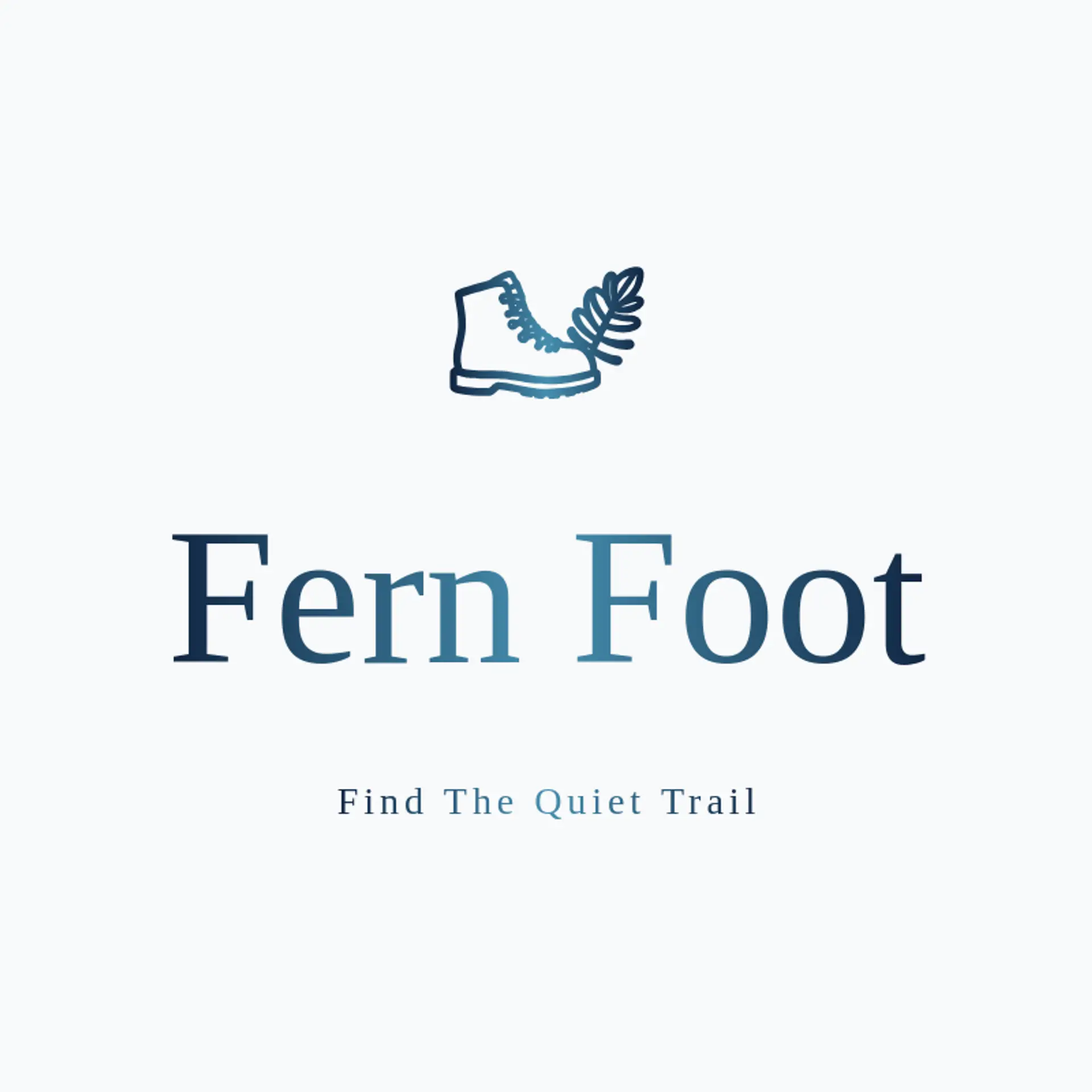 Fern Foot logo for hiking