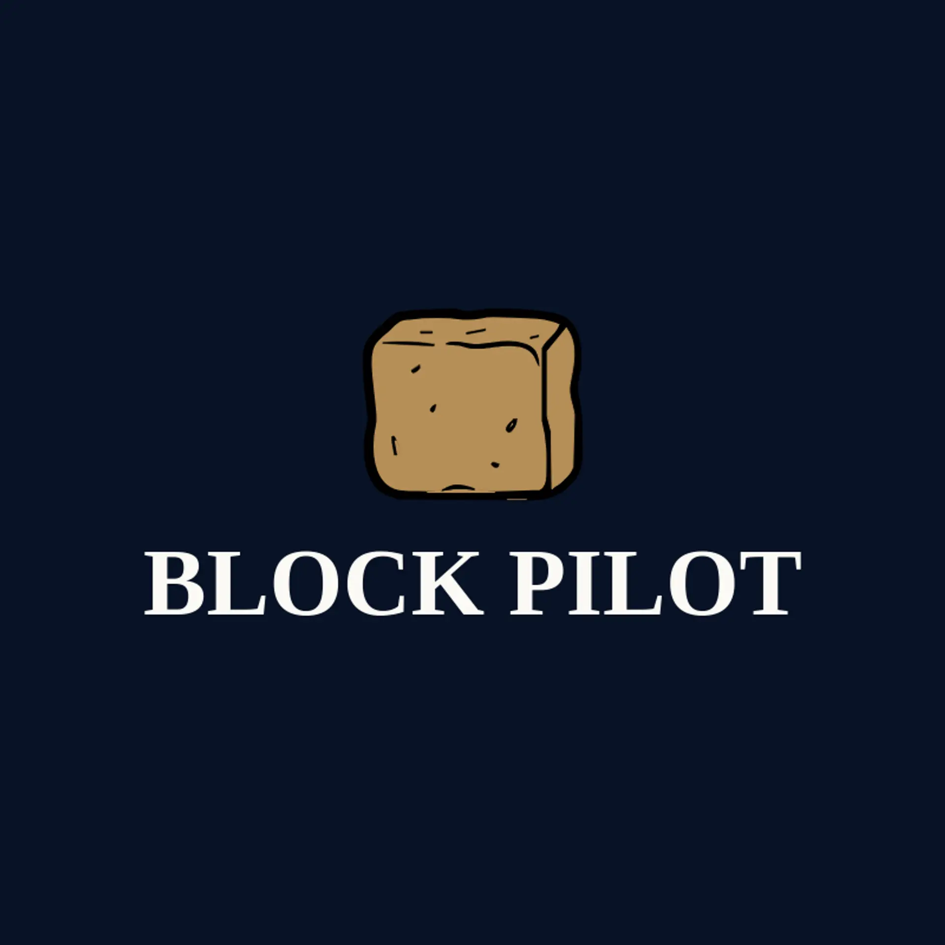 Block Pilot logo for block