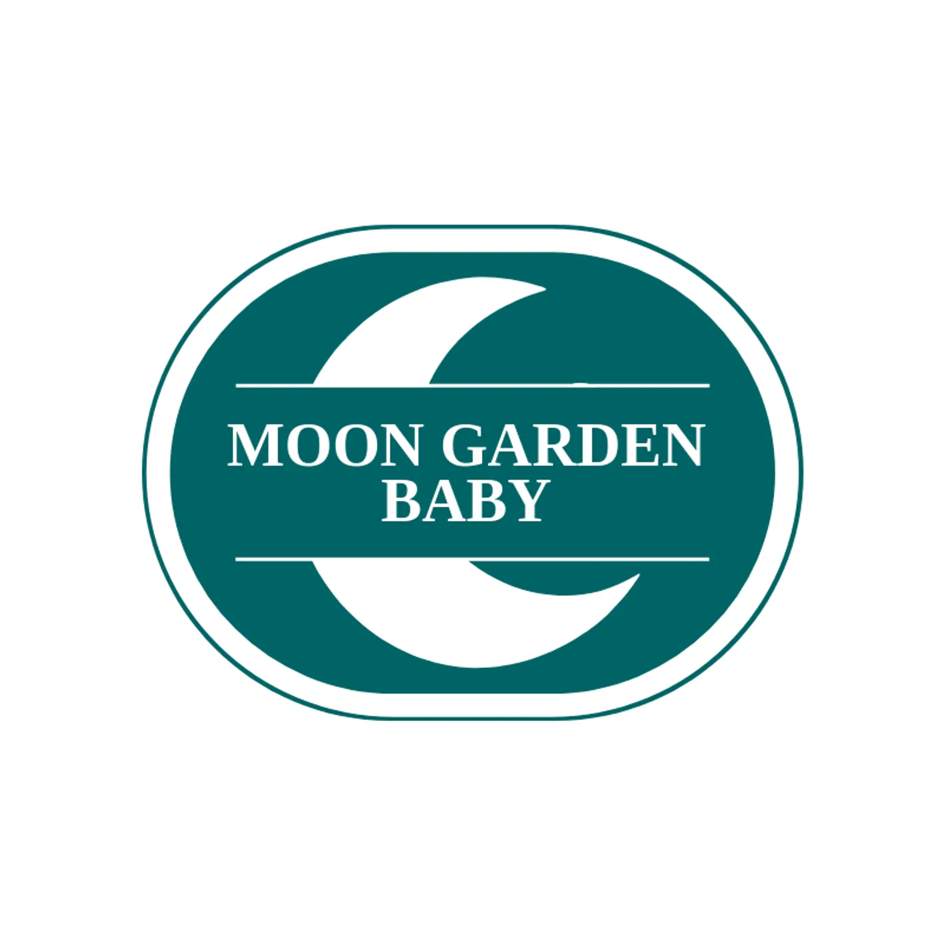 Moon Garden Baby logo for baby