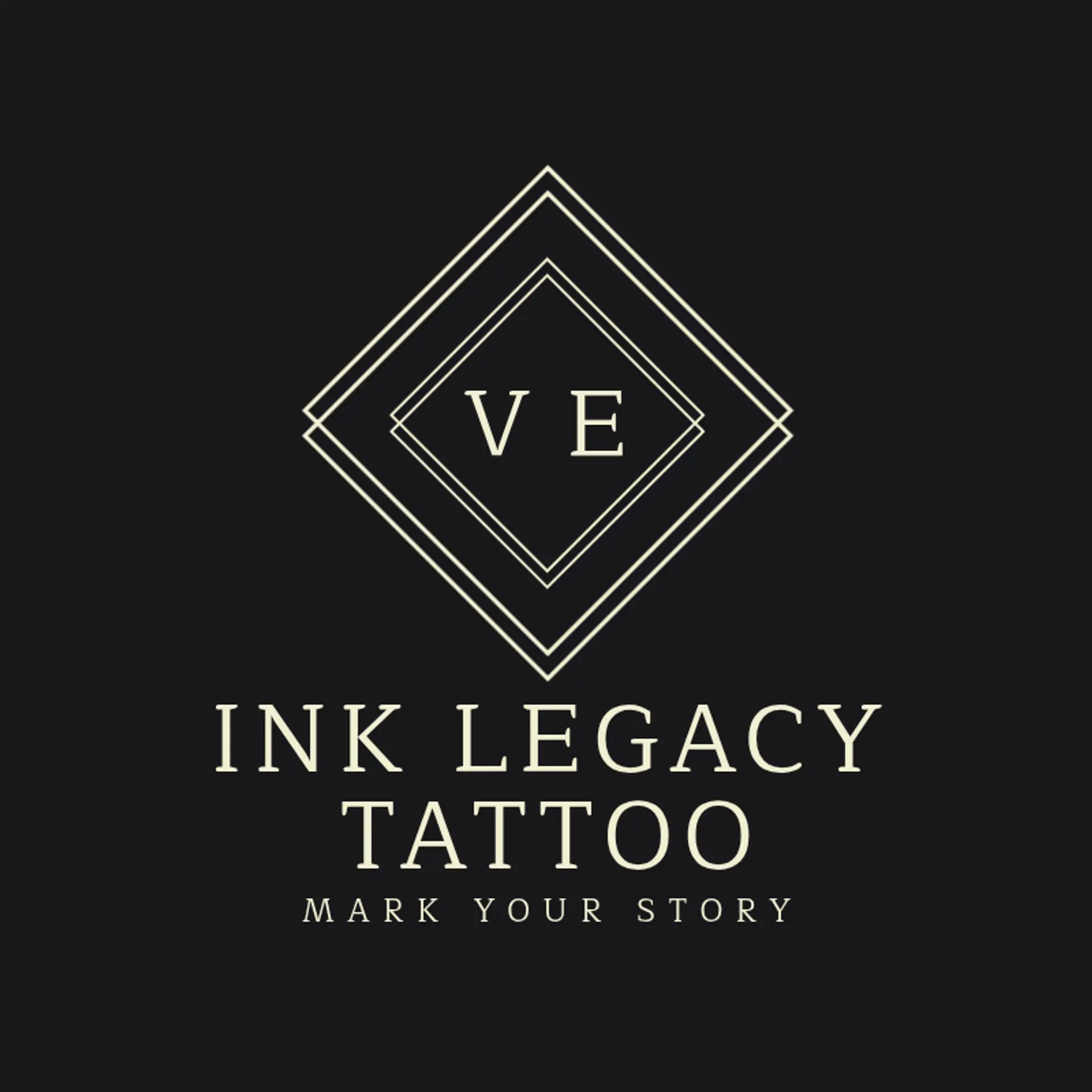 InkVibe Studio logo for tattoo