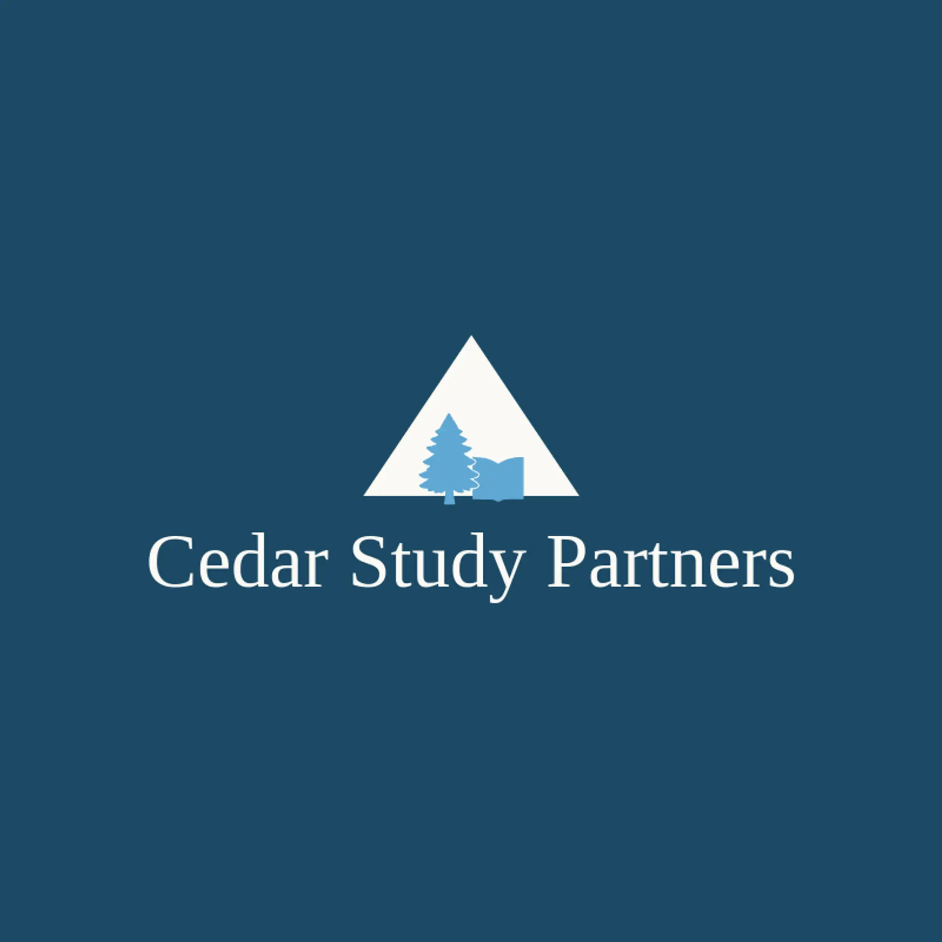 Cedar Study Partners logo for tutoring