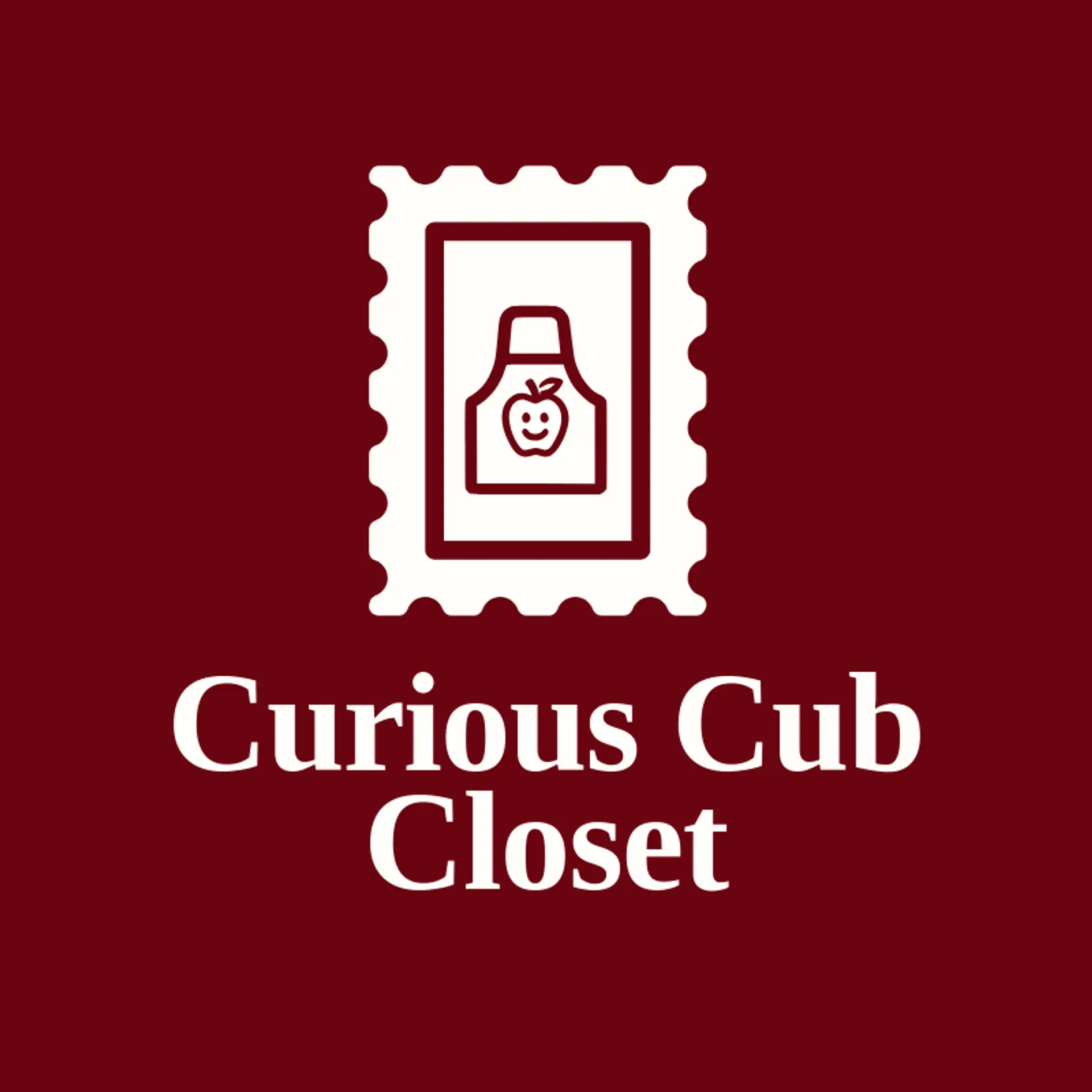 Curious Cub Closet logo for kids clothing